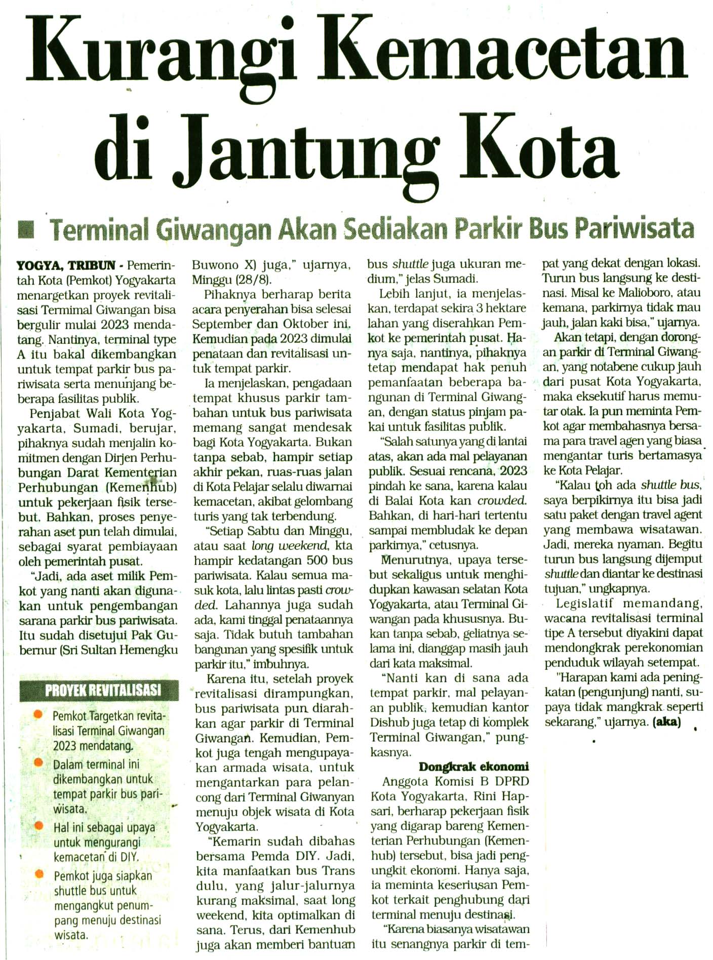 Kliping jogja terbaru