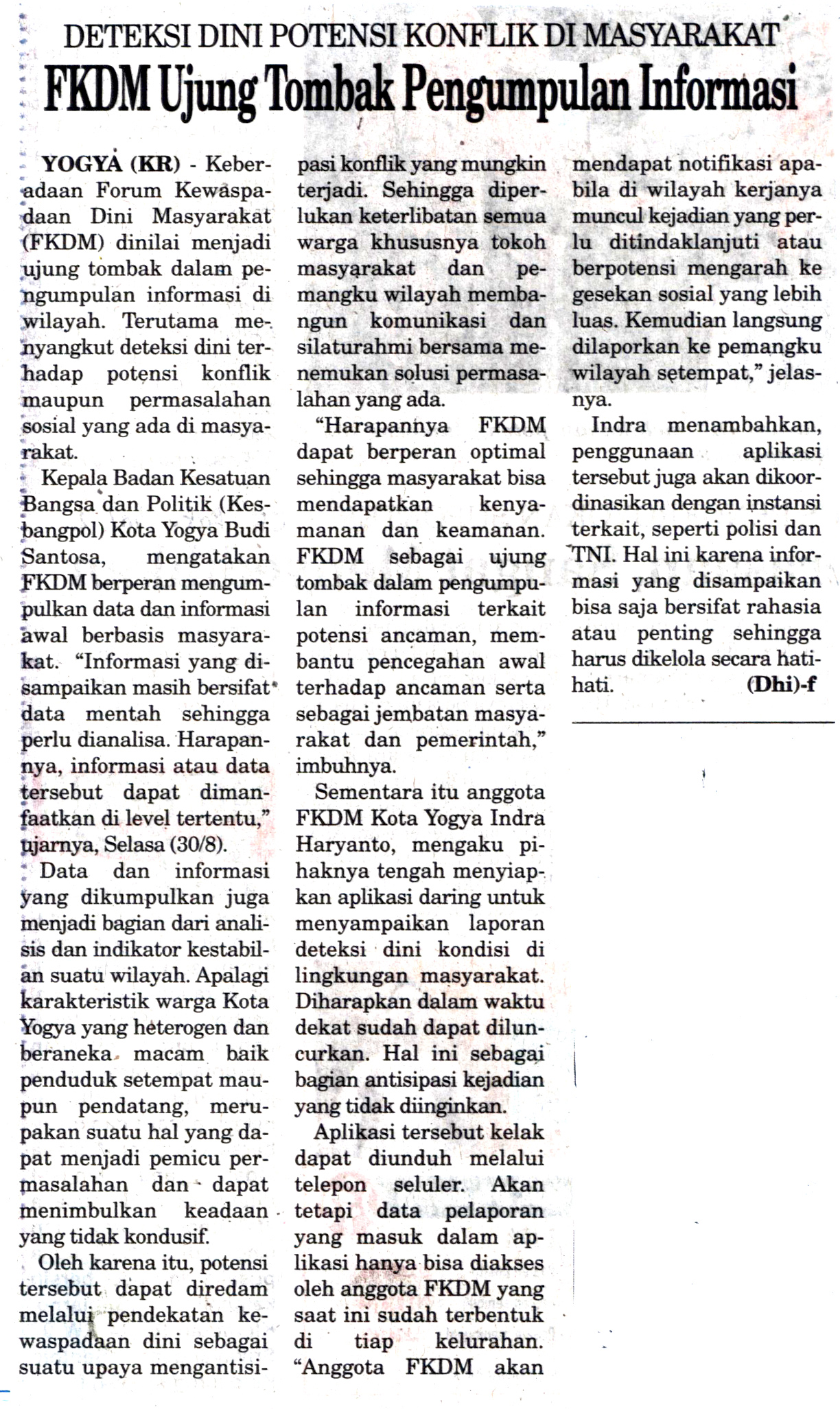 Kliping jogja terbaru