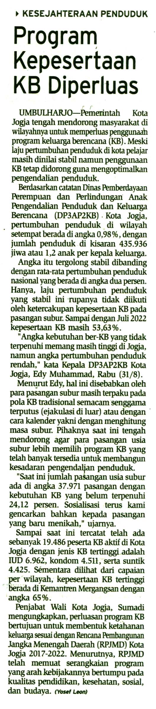 Kliping jogja terbaru