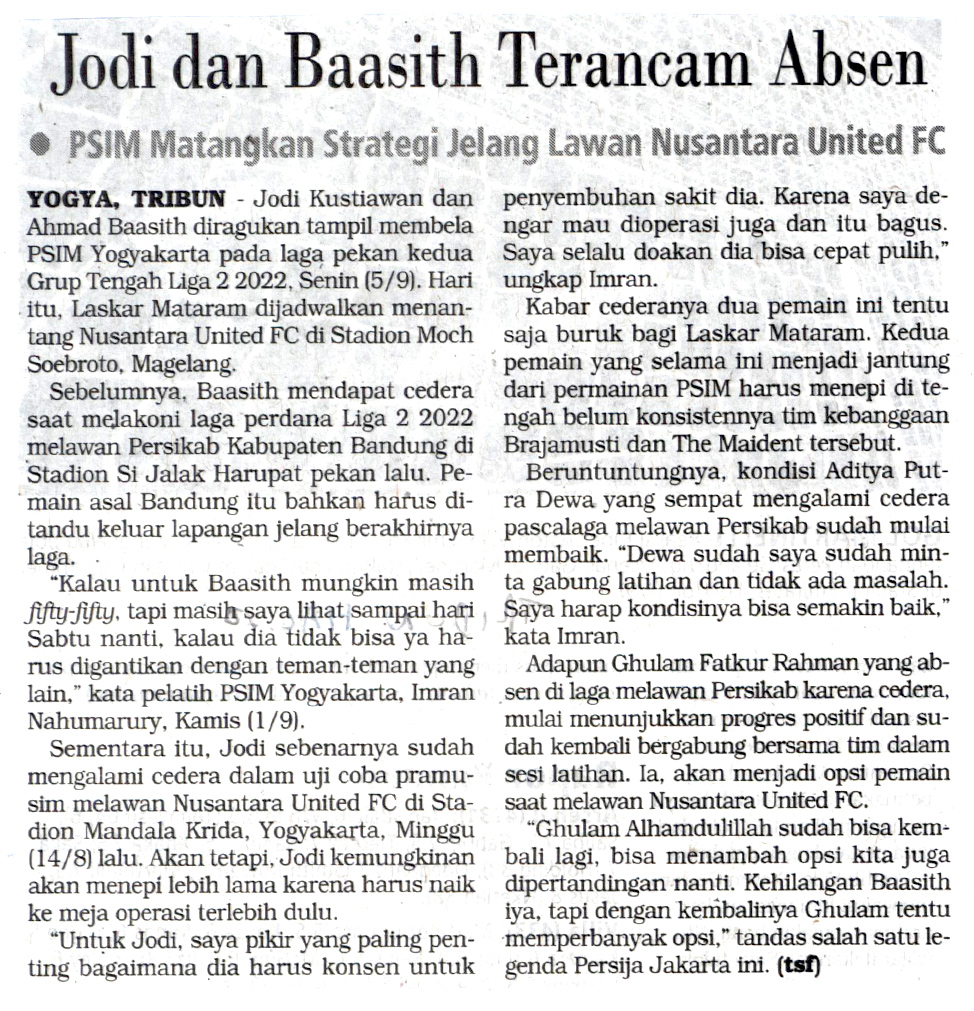 Kliping jogja terbaru