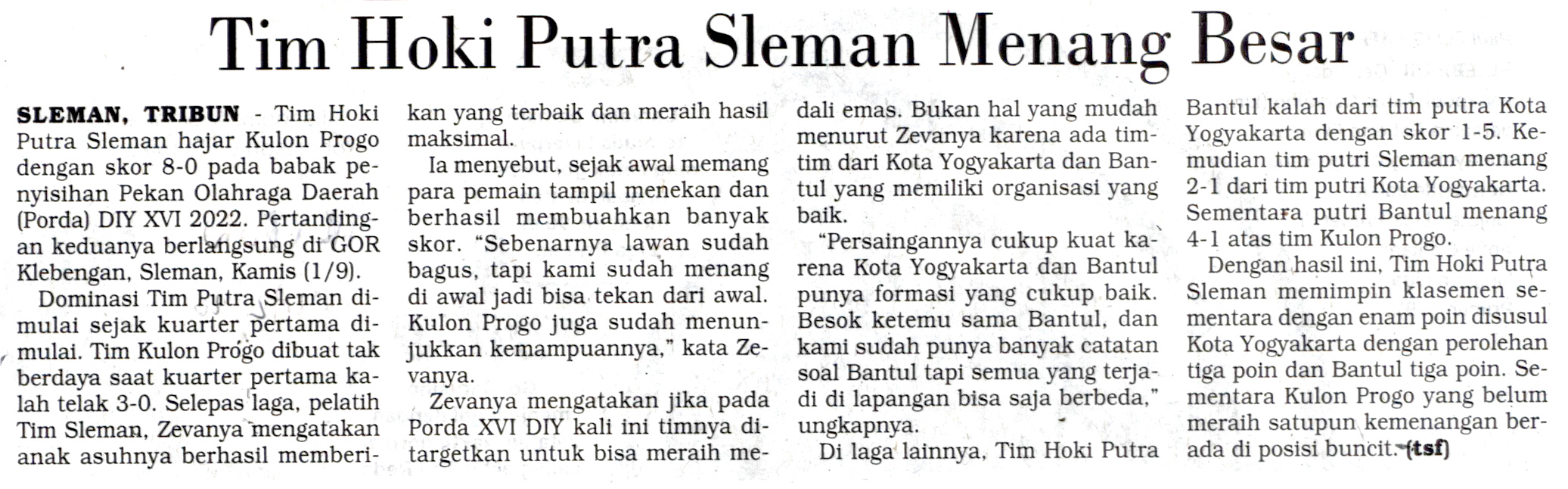 Kliping jogja terbaru