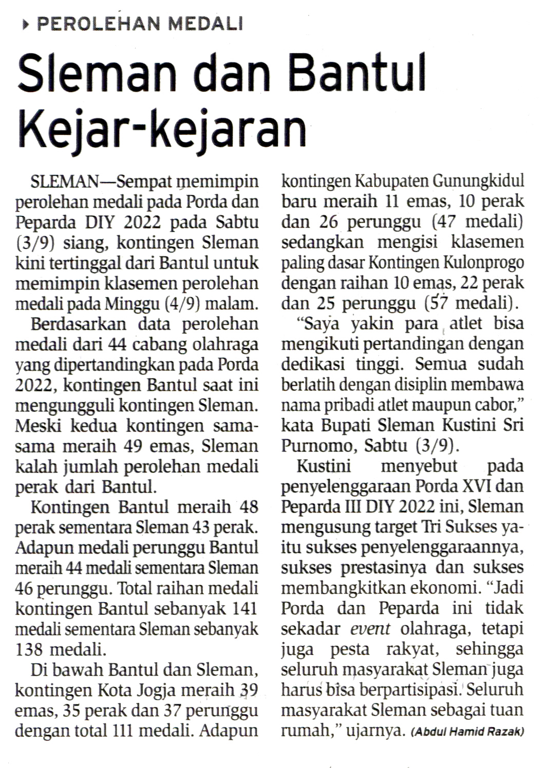 Kliping jogja terbaru