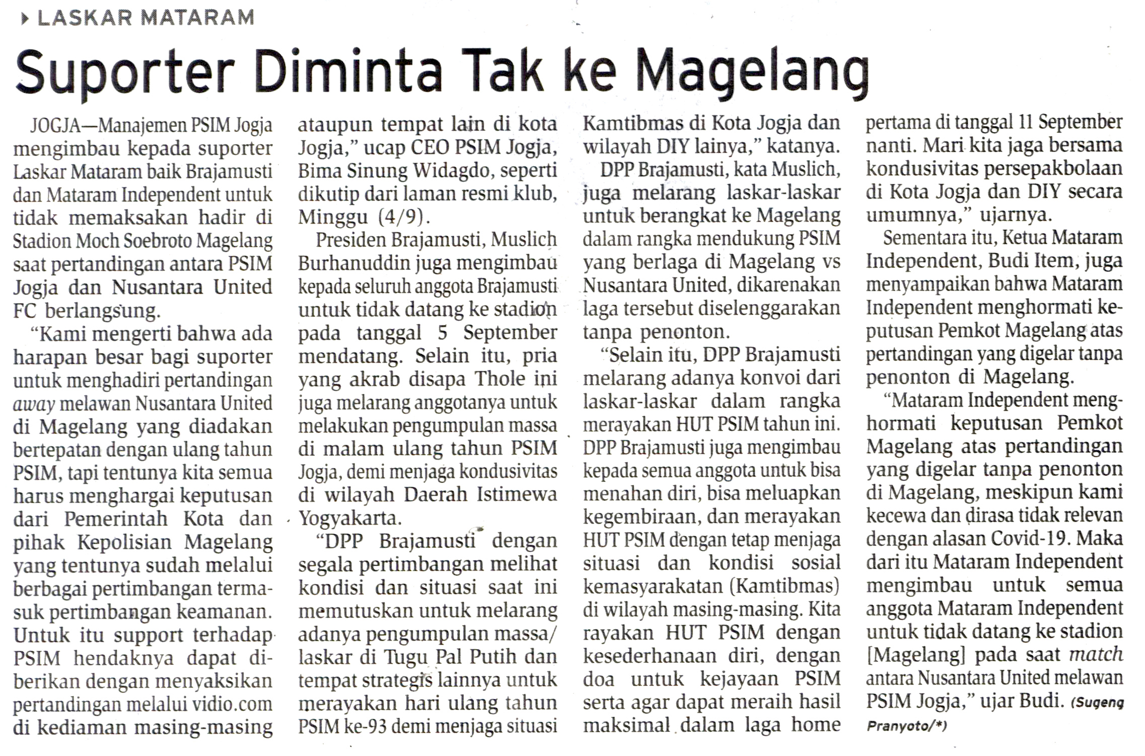 Kliping jogja terbaru