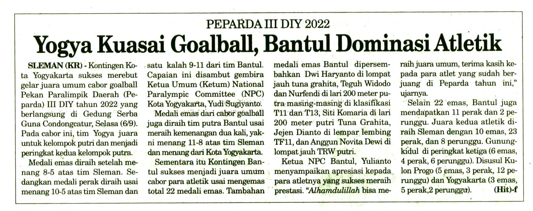 Kliping jogja terbaru