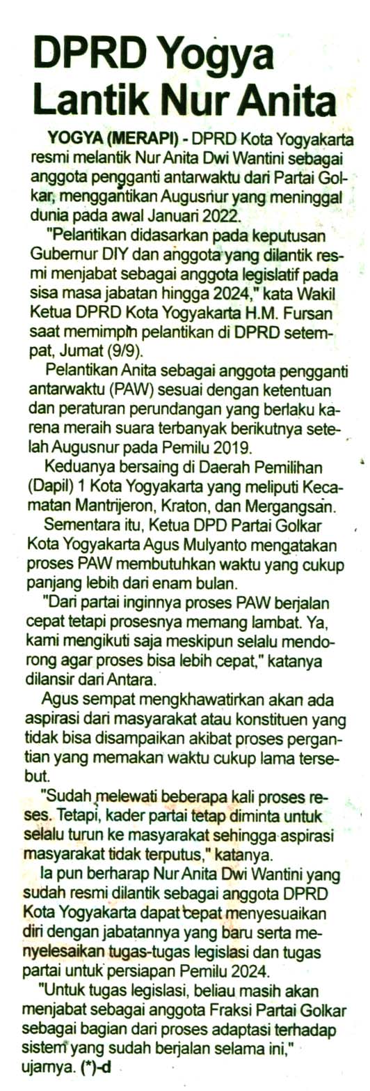 Kliping jogja terbaru