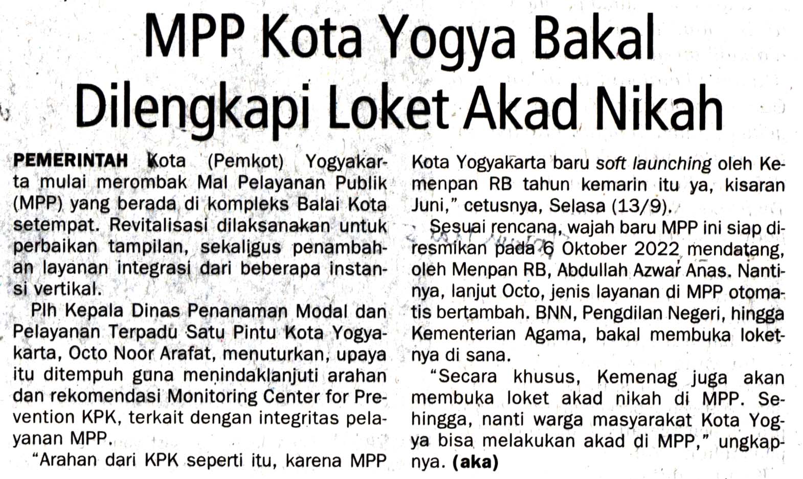 Kliping jogja terbaru