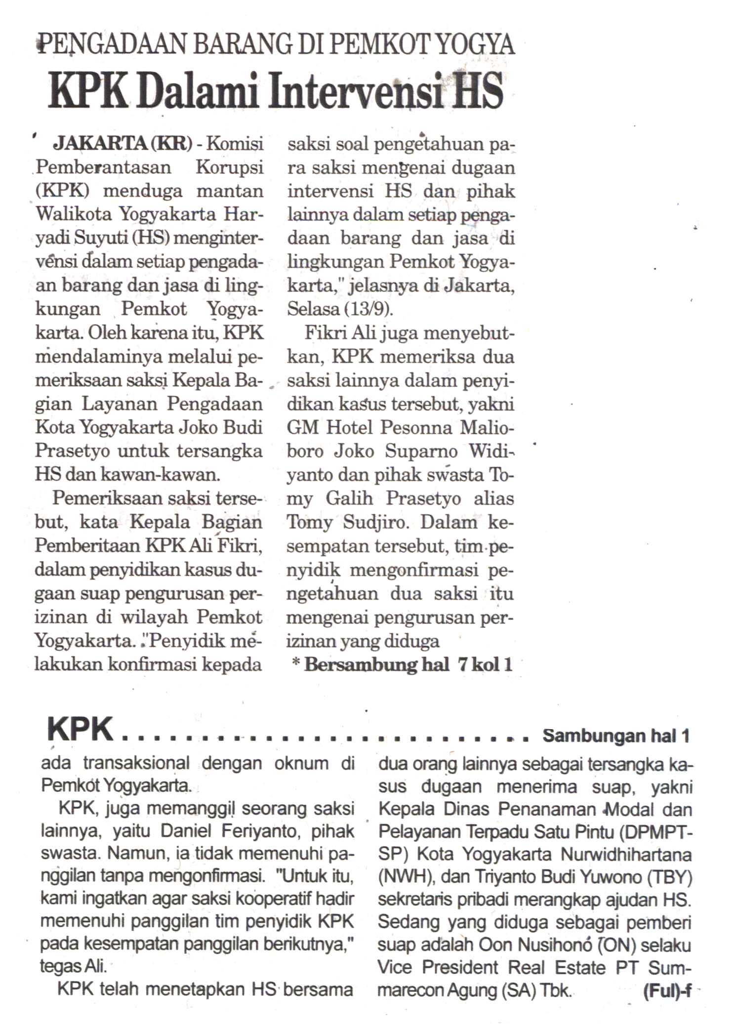 Kliping jogja terbaru