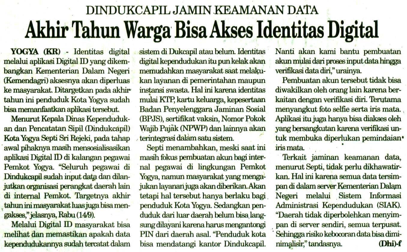 Kliping jogja terbaru