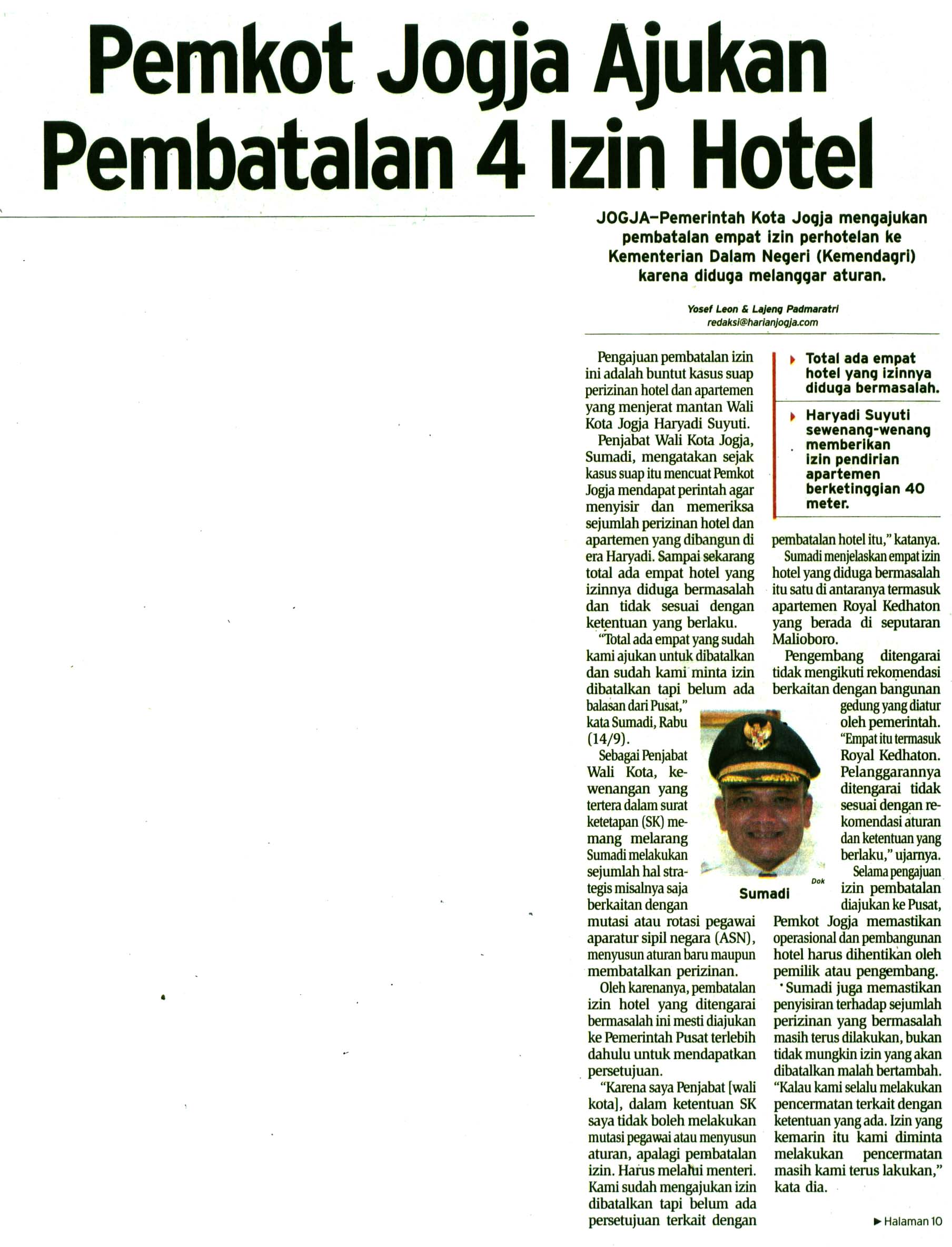 Kliping jogja terbaru
