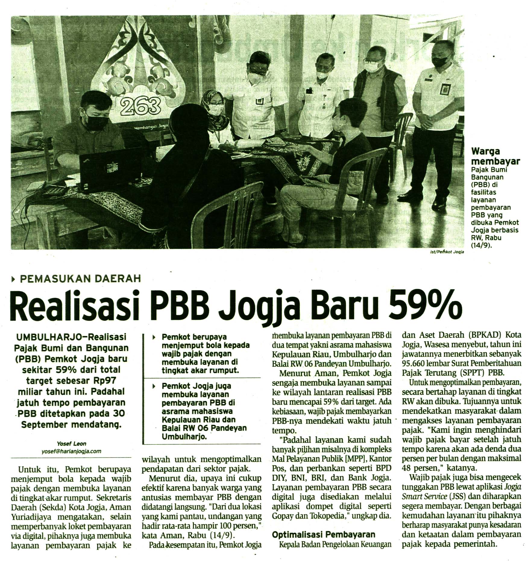 Kliping jogja terbaru