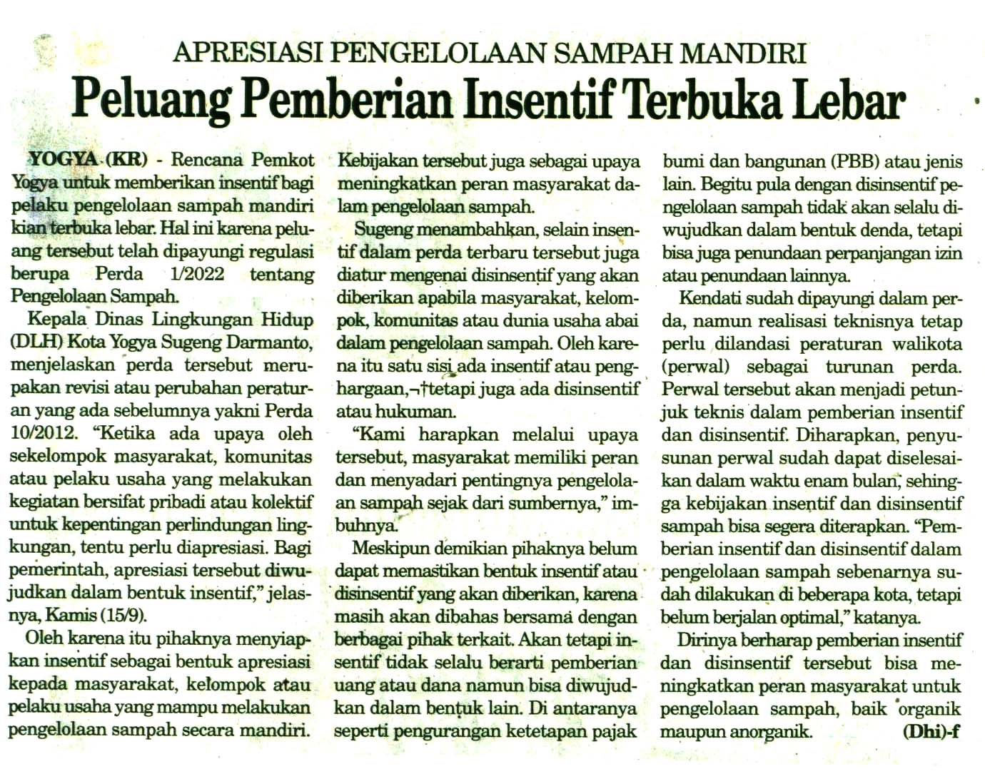 Kliping jogja terbaru