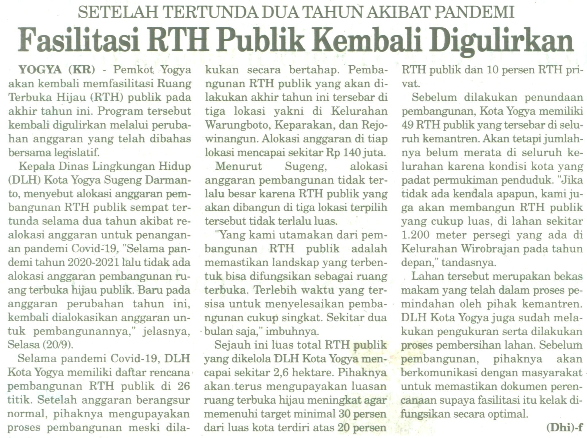 Kliping jogja terbaru