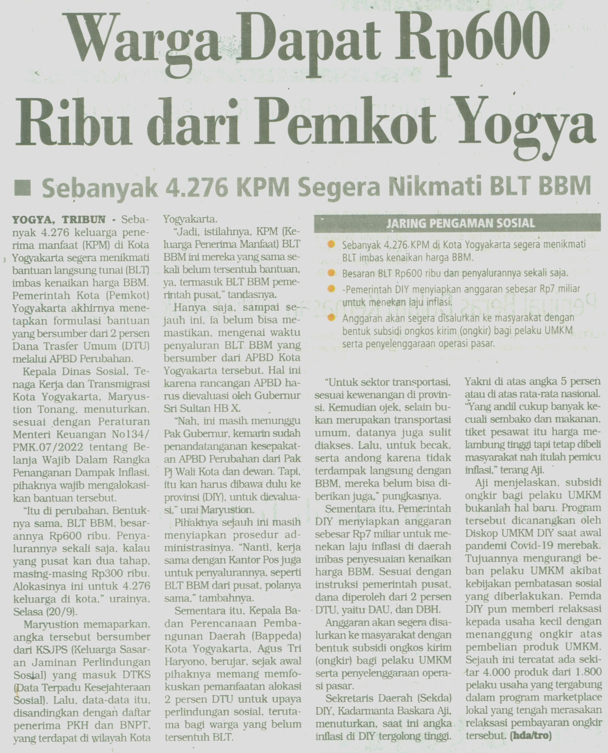 Kliping jogja terbaru