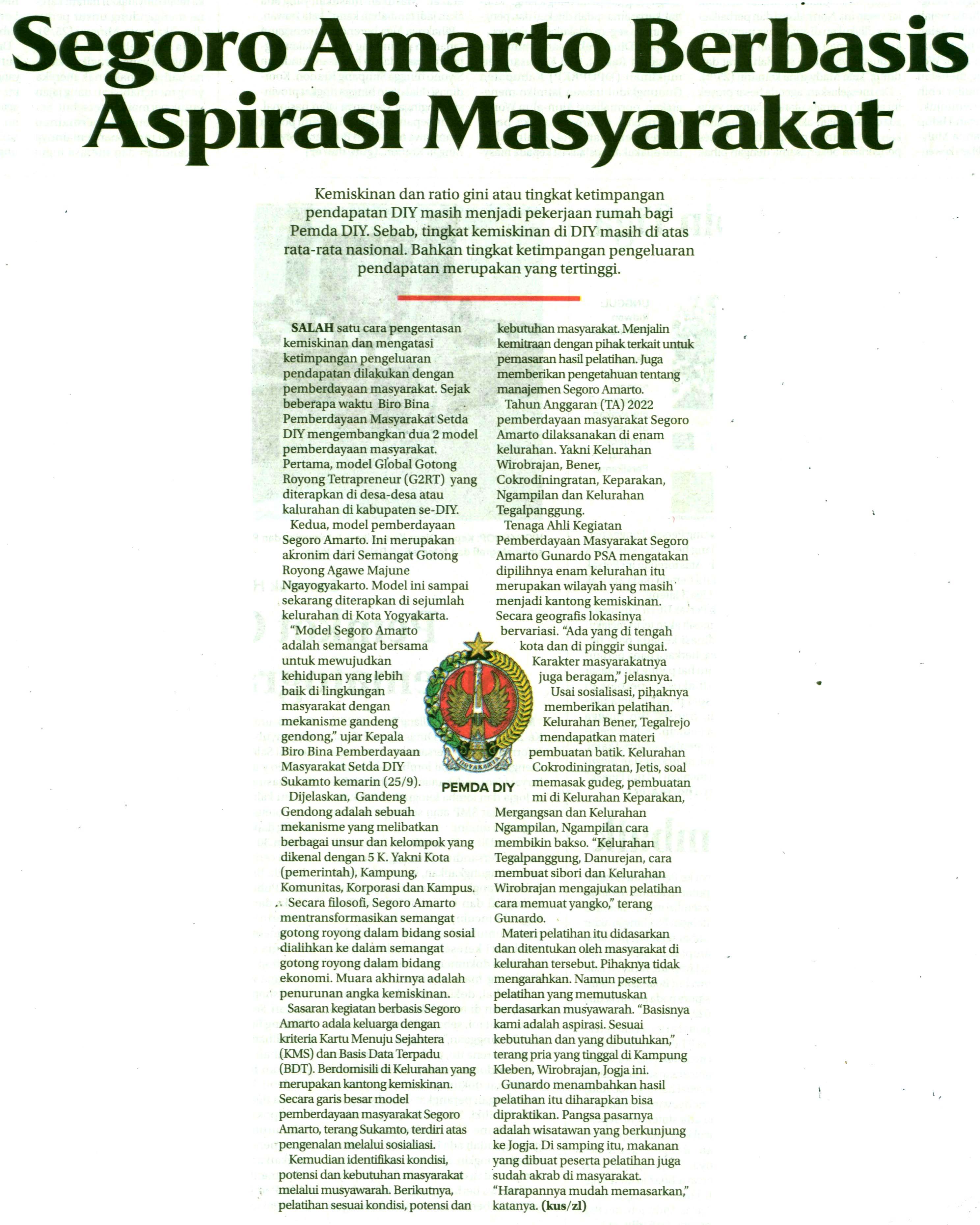 Kliping jogja terbaru