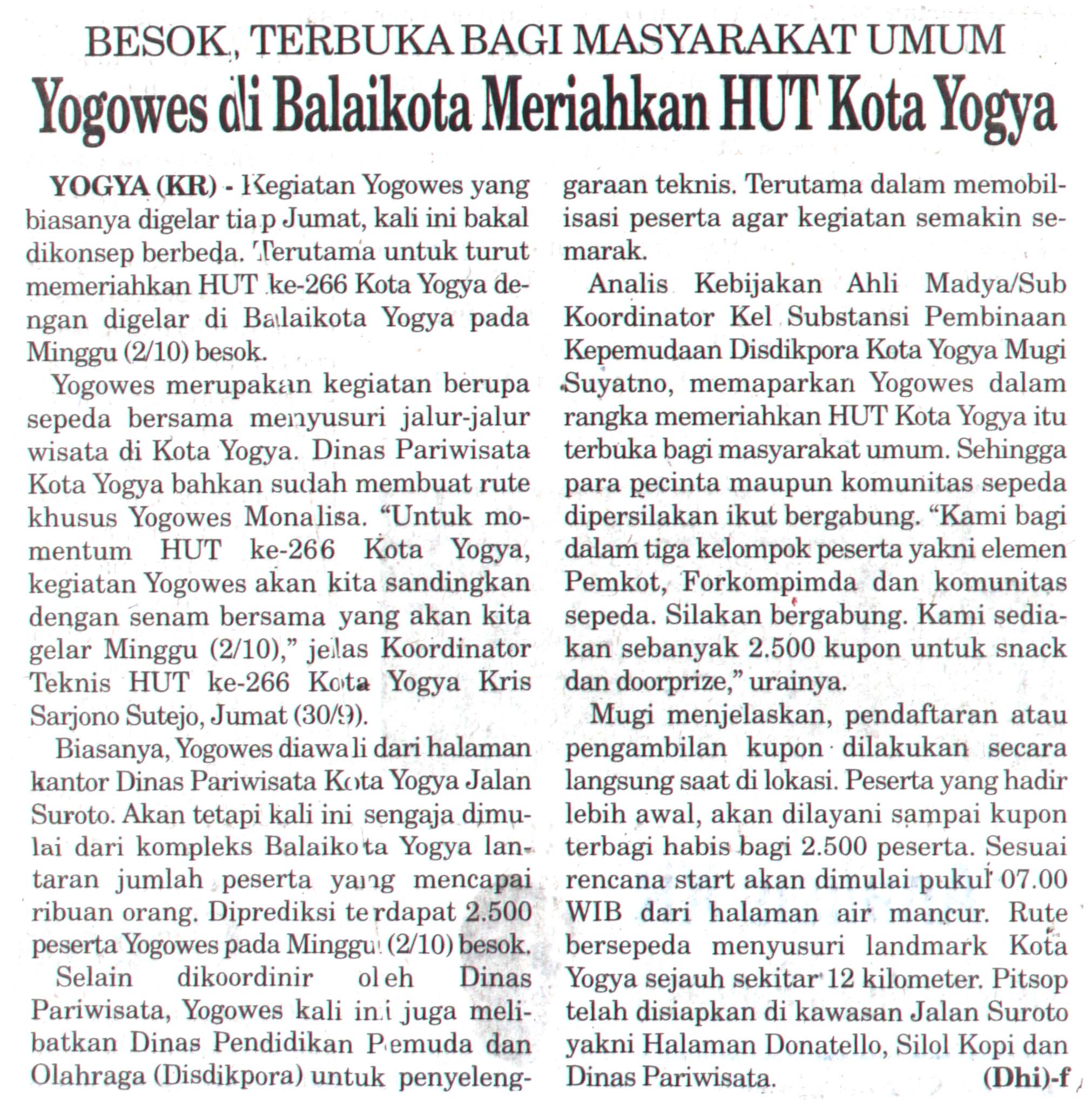 Kliping jogja terbaru