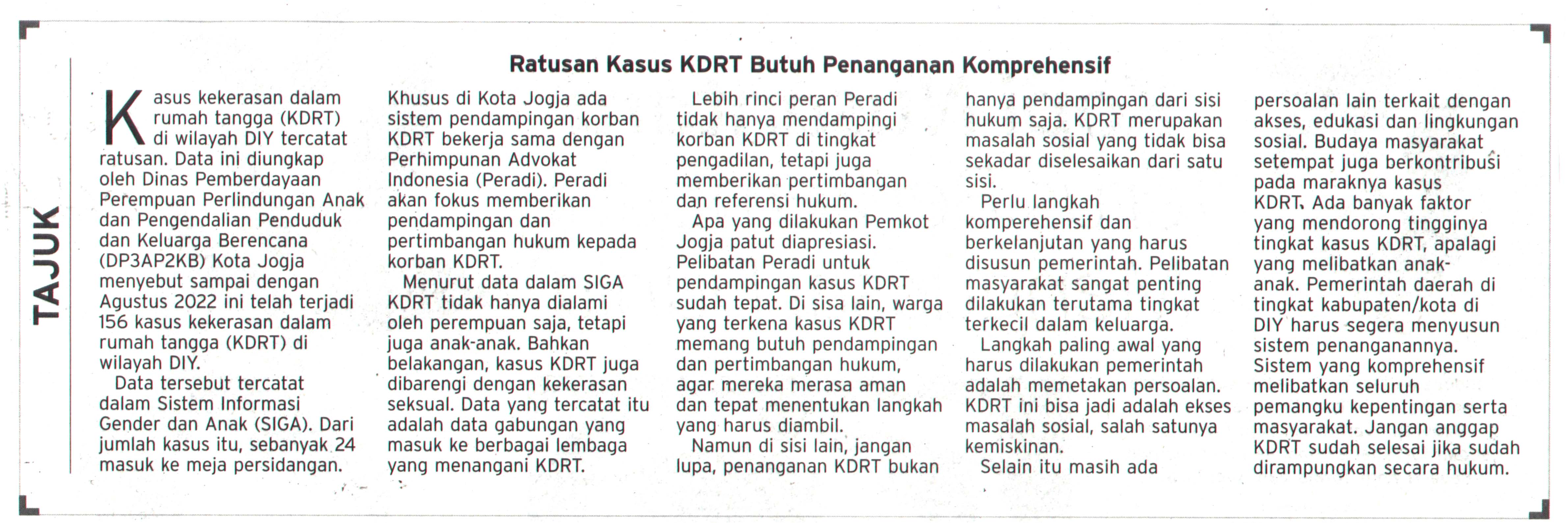 Kliping jogja terbaru