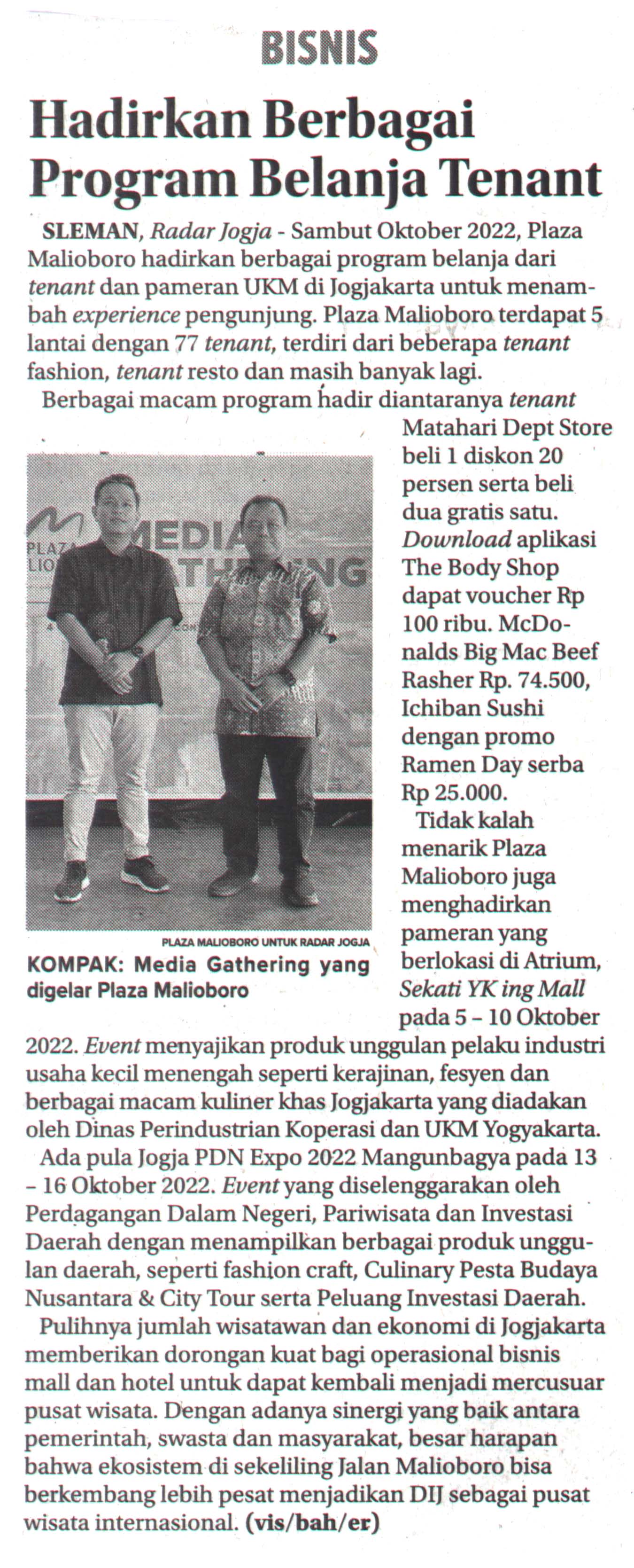 Kliping jogja terbaru