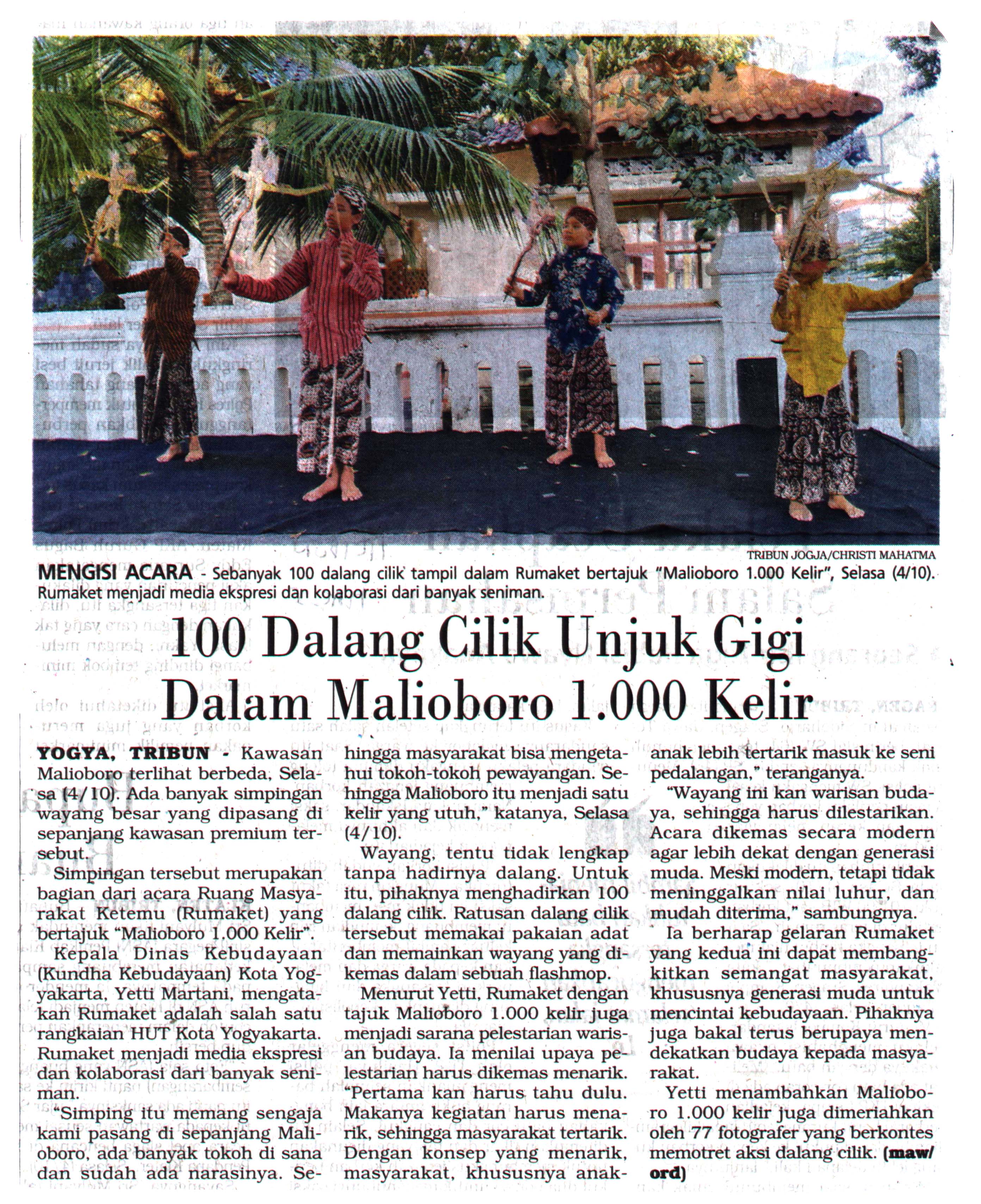Kliping jogja terbaru