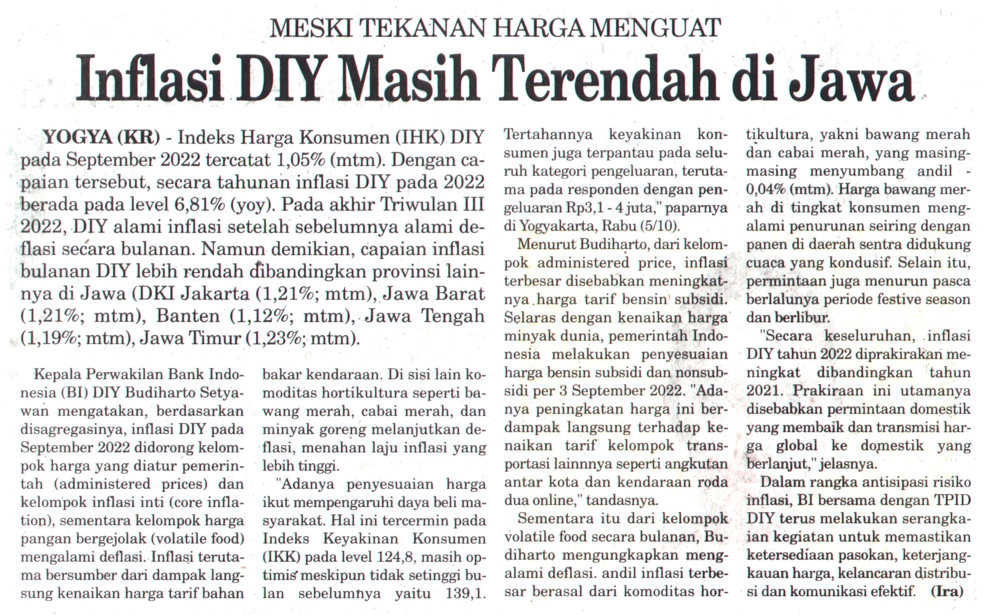 Kliping jogja terbaru