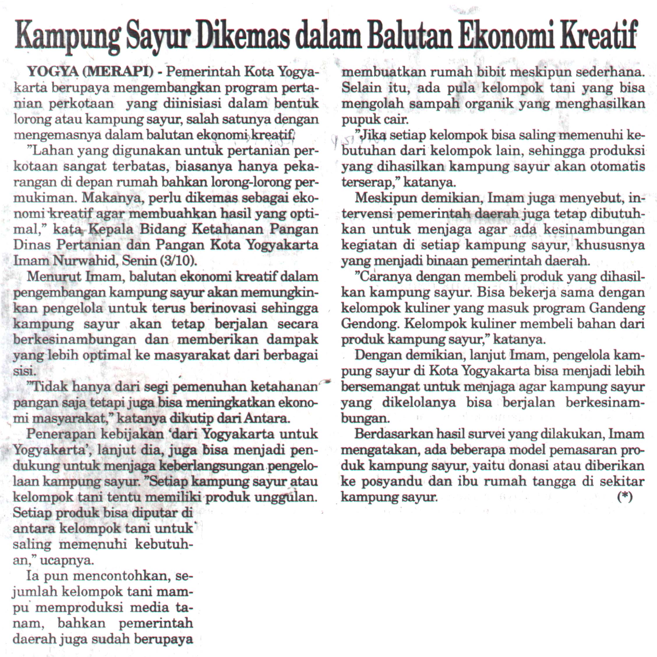Kliping jogja terbaru