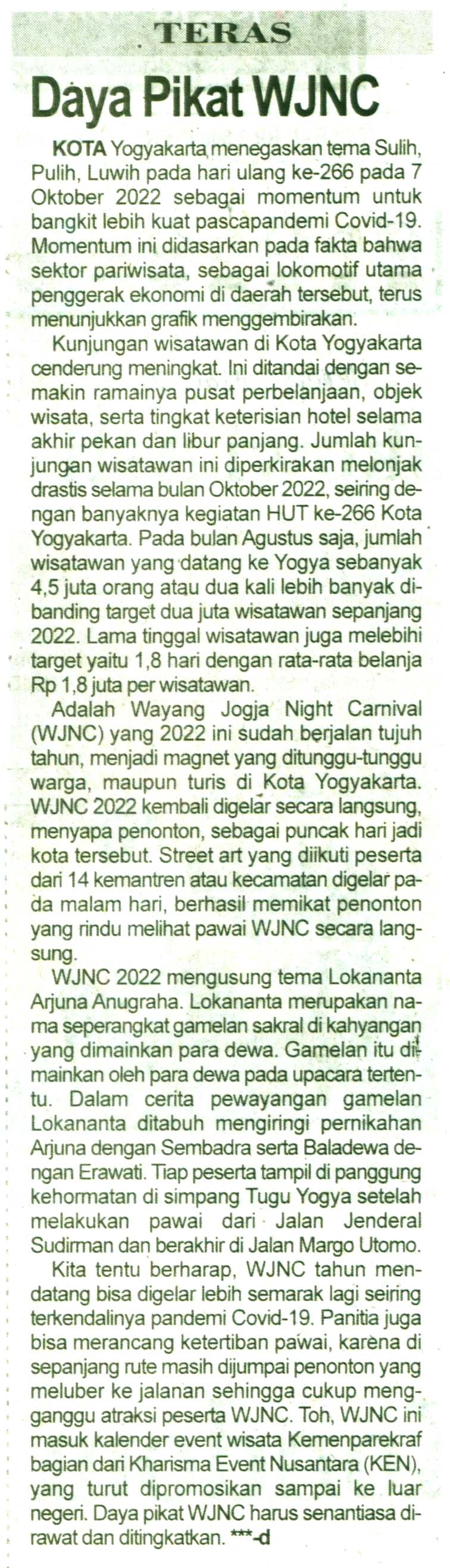 Kliping jogja terbaru