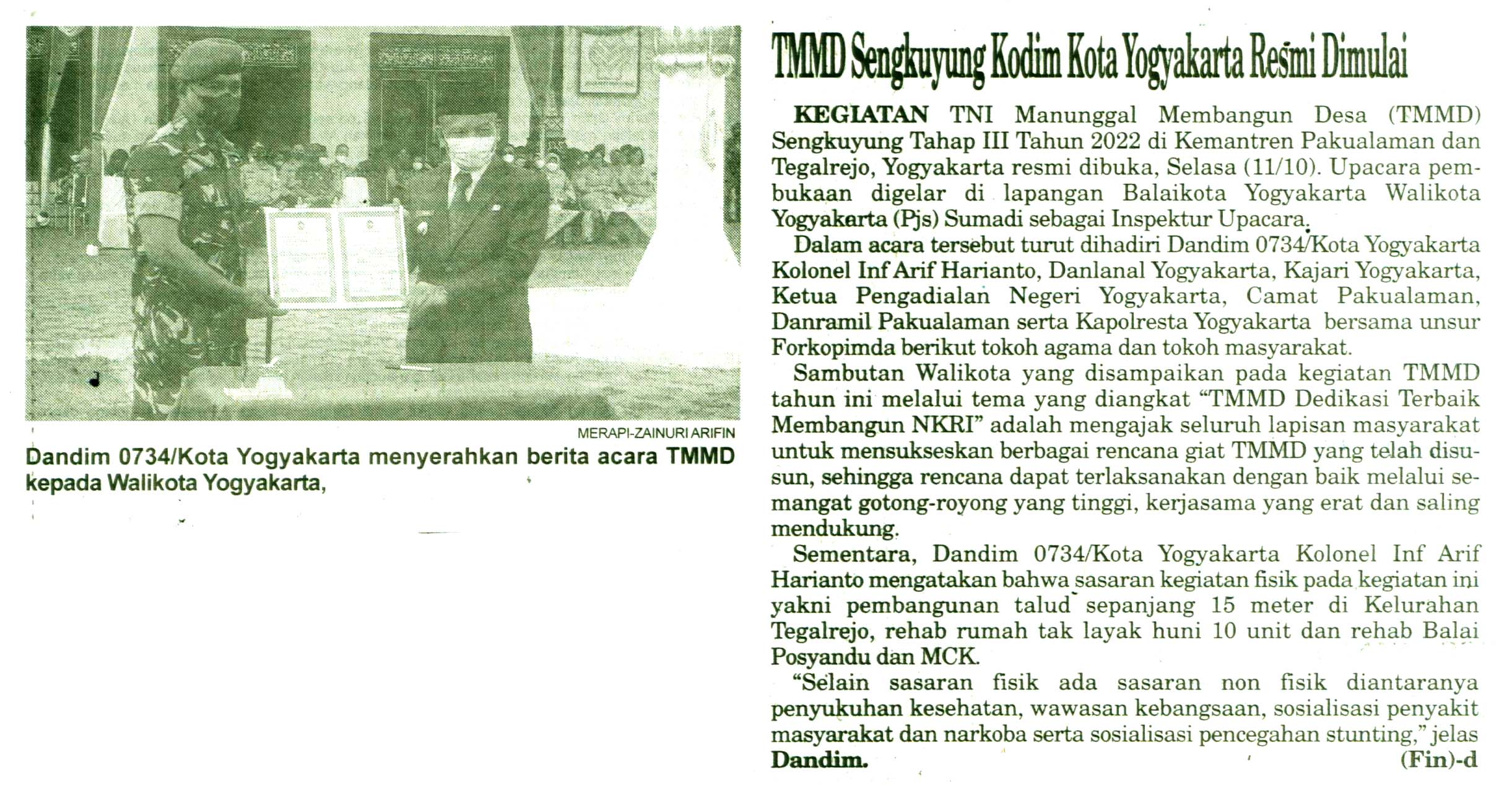 Kliping jogja terbaru