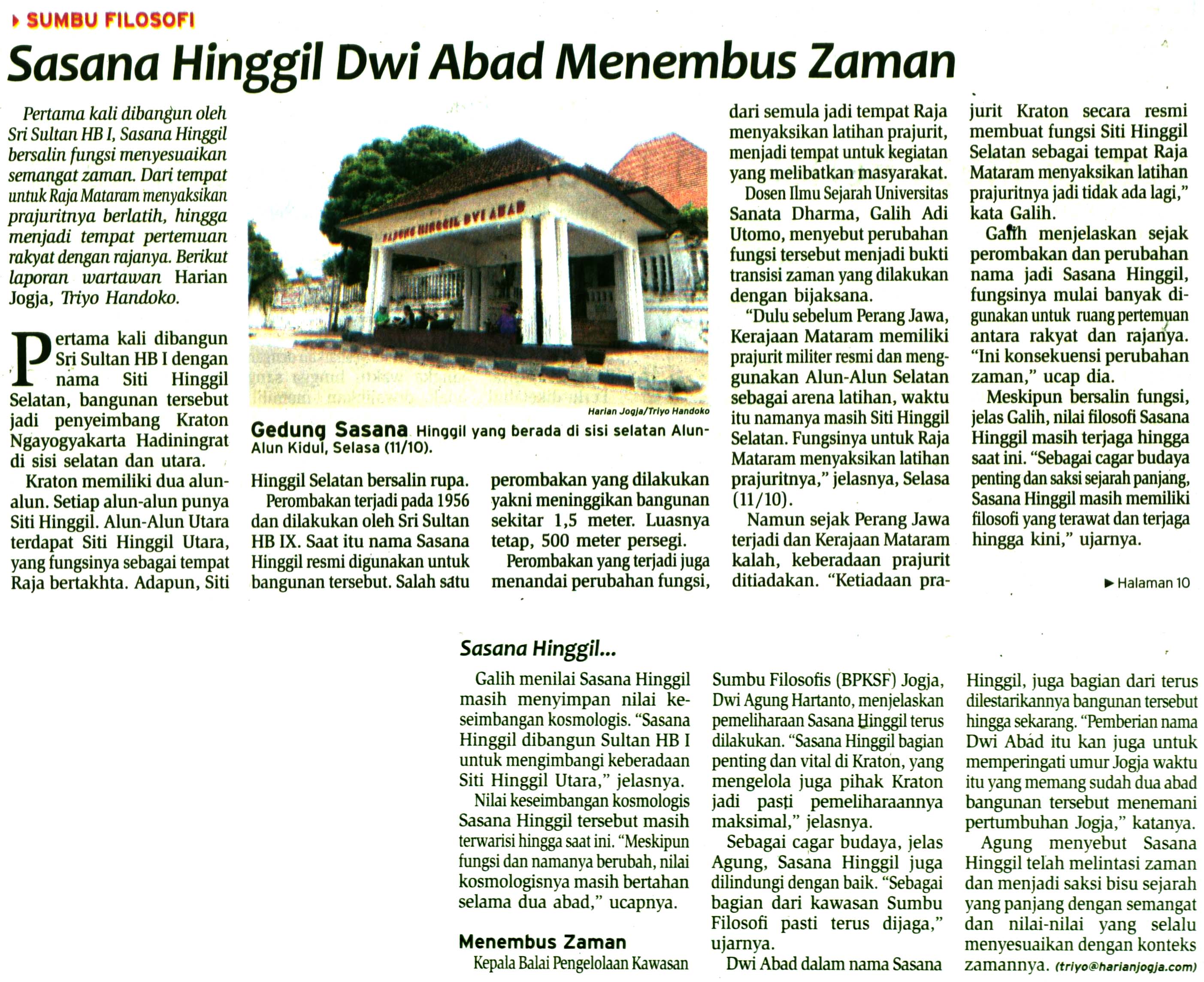 Kliping jogja terbaru