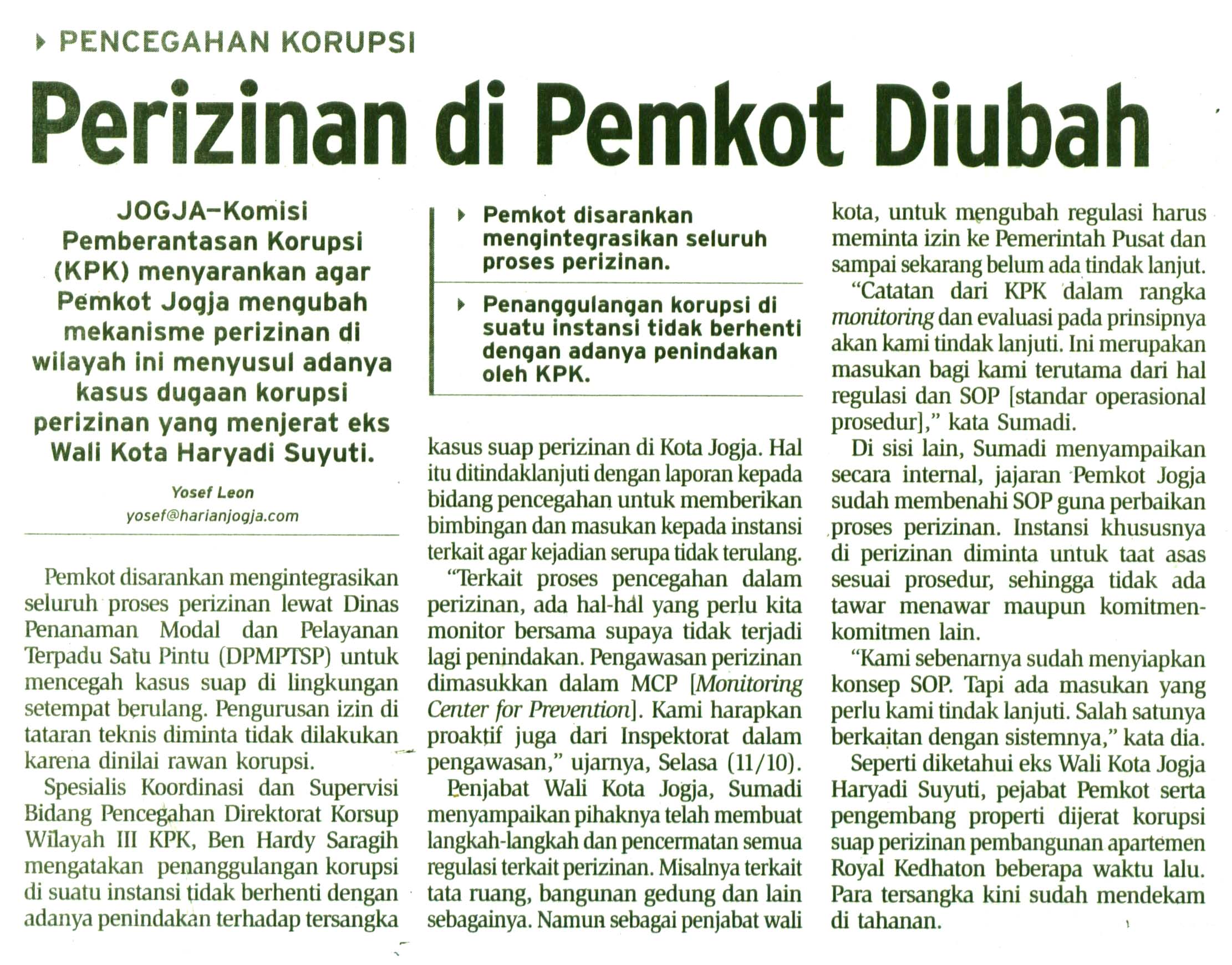 Kliping jogja terbaru