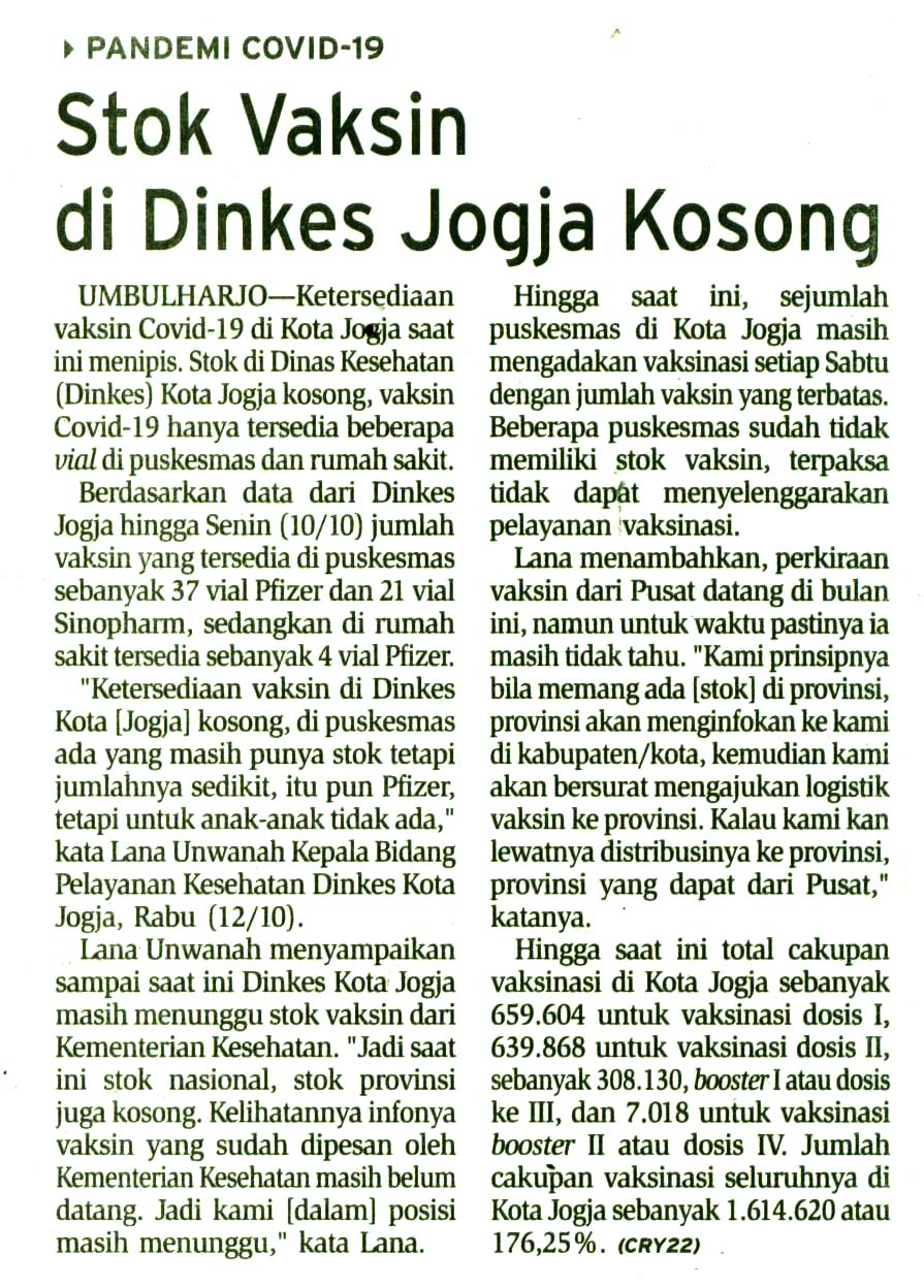 Kliping jogja terbaru
