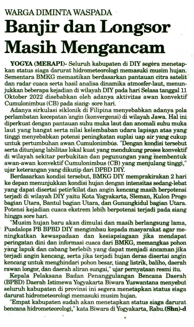 Kliping jogja terbaru
