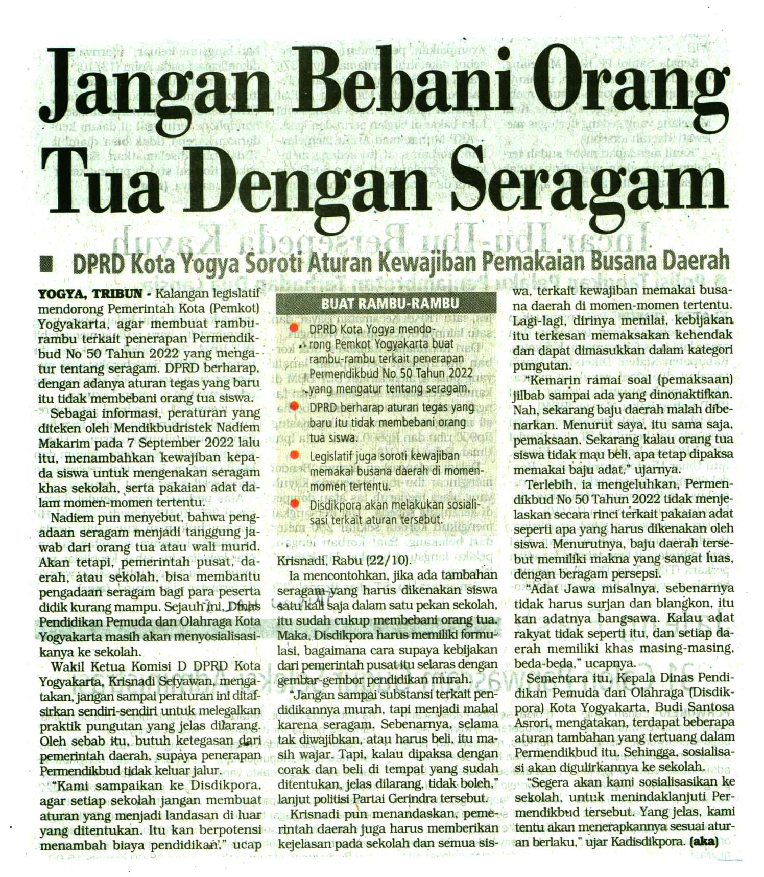Kliping jogja terbaru