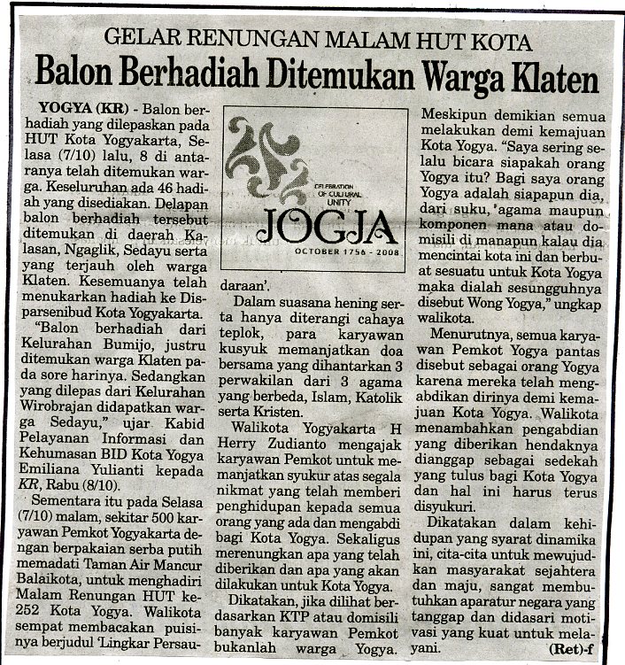 Kliping jogja terbaru