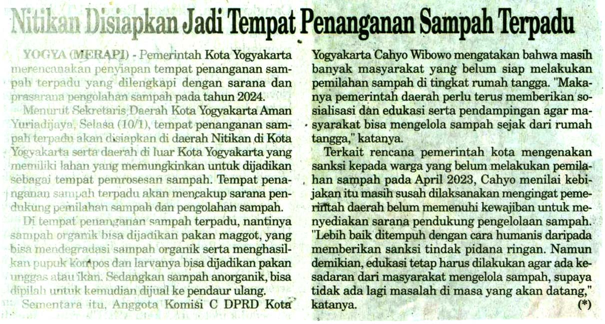 Kliping jogja terbaru