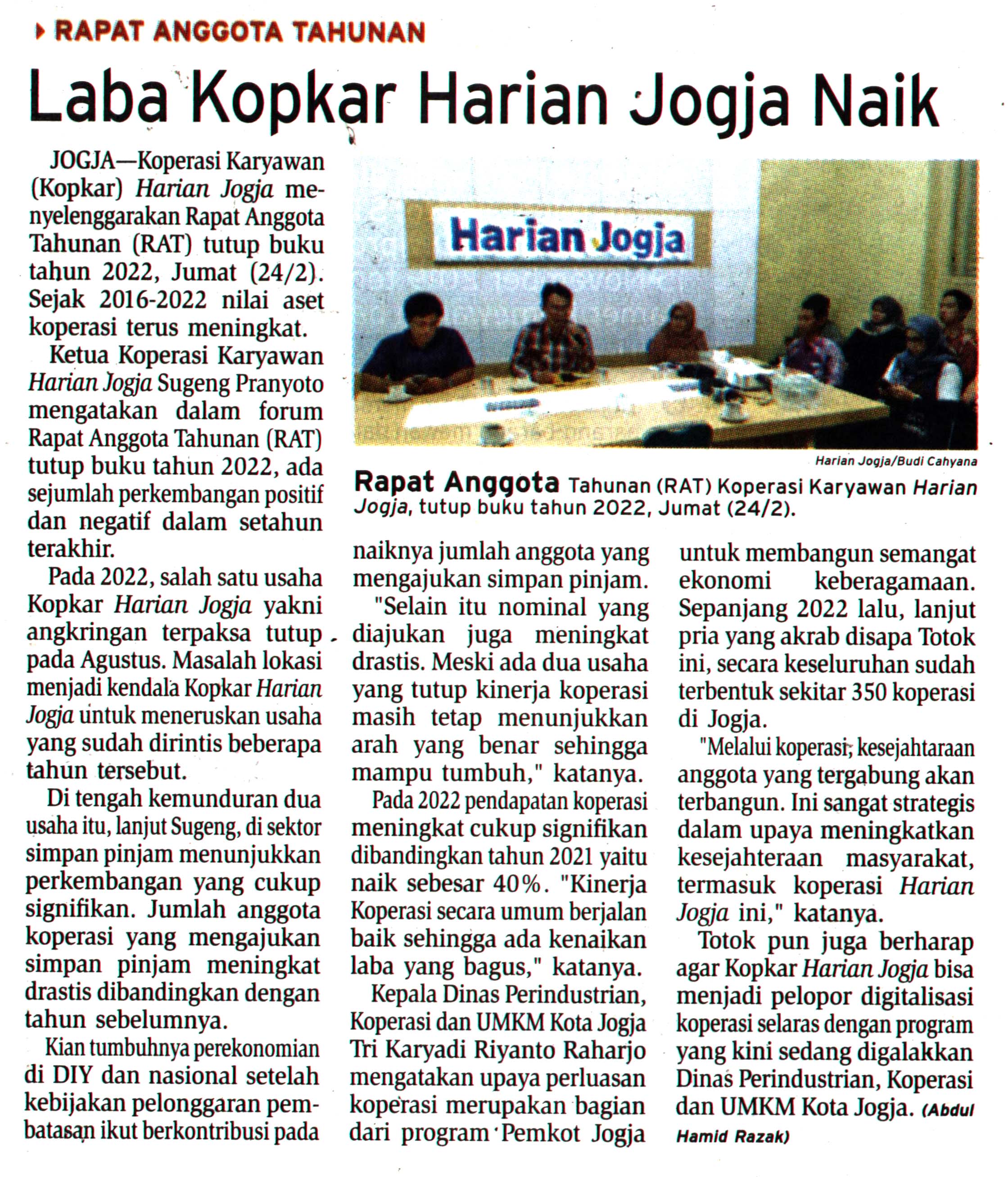 Kliping jogja terbaru