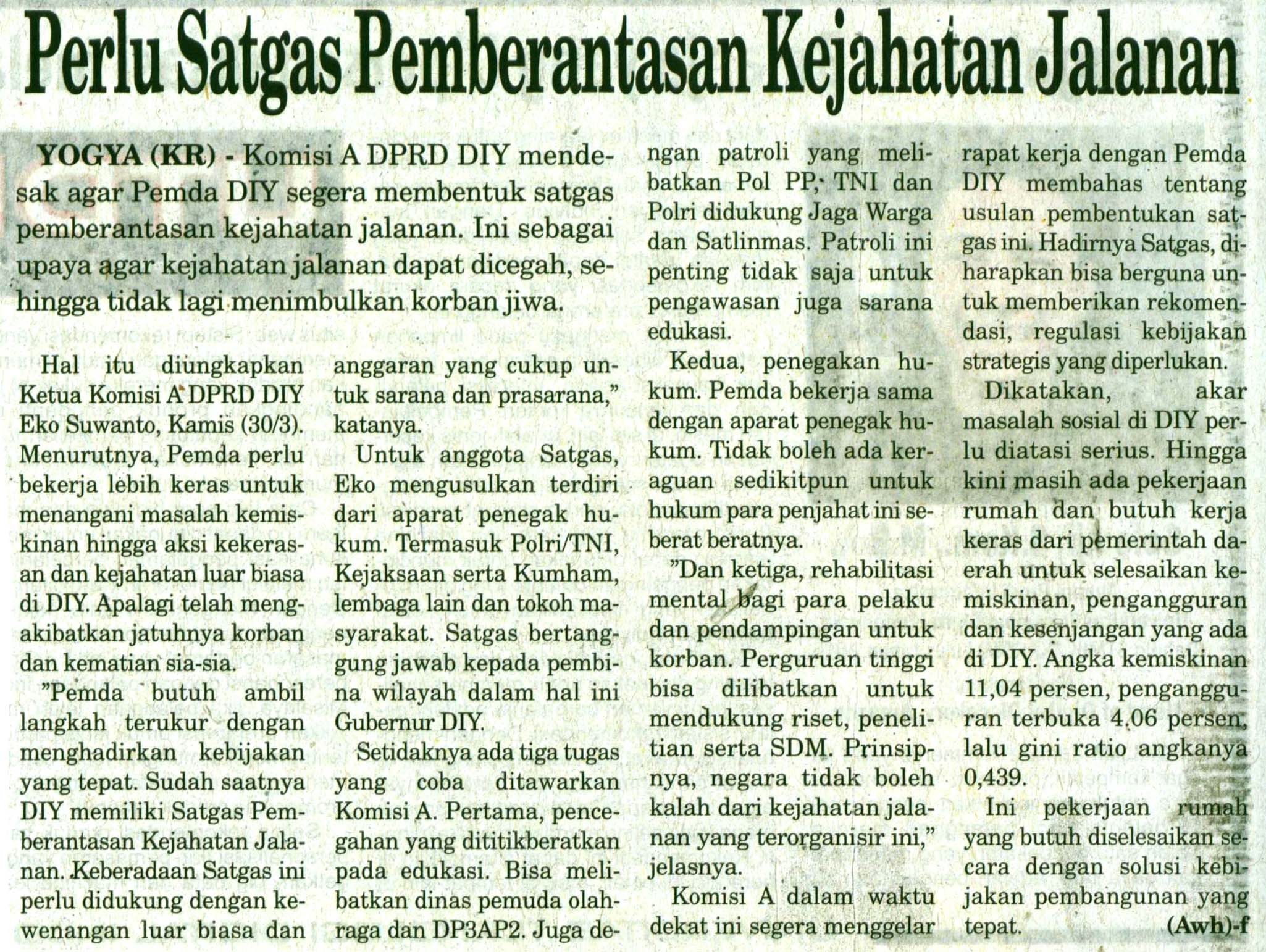 Kliping jogja terbaru