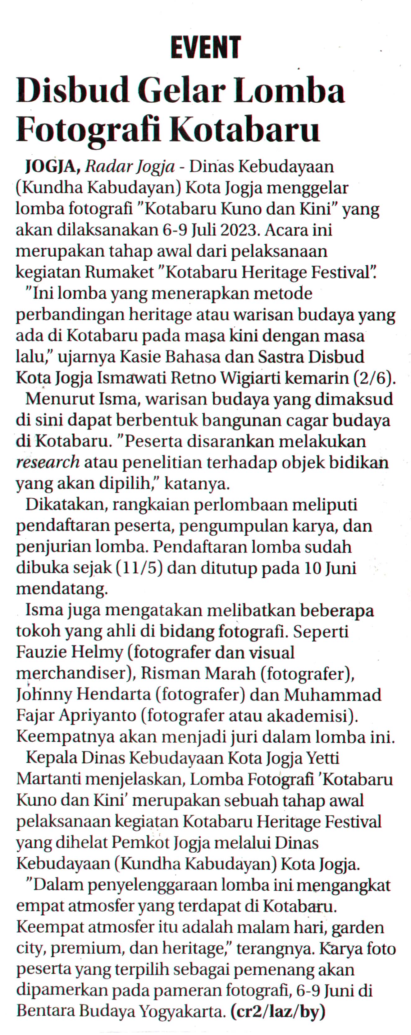 Kliping jogja terbaru