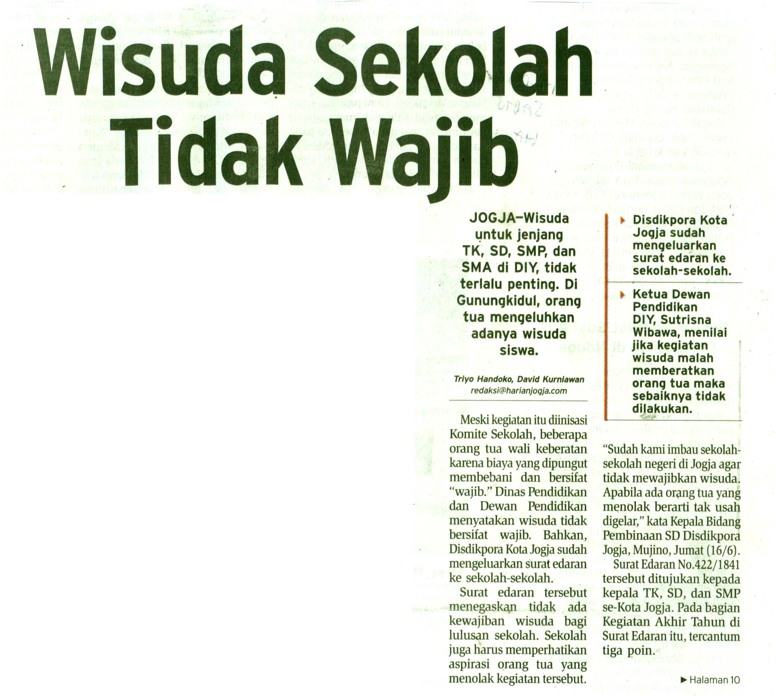 Kliping jogja terbaru