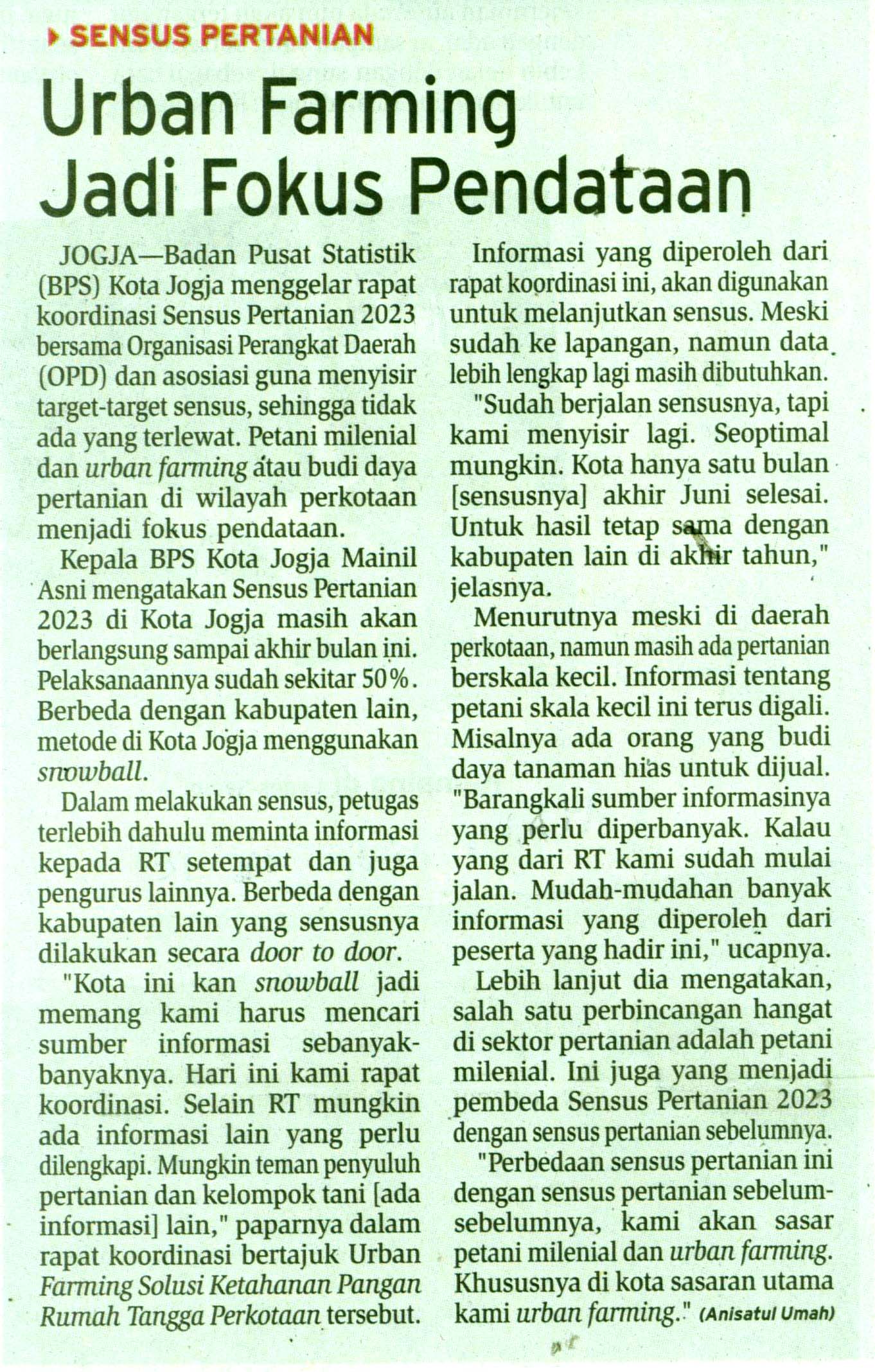 Kliping jogja terbaru
