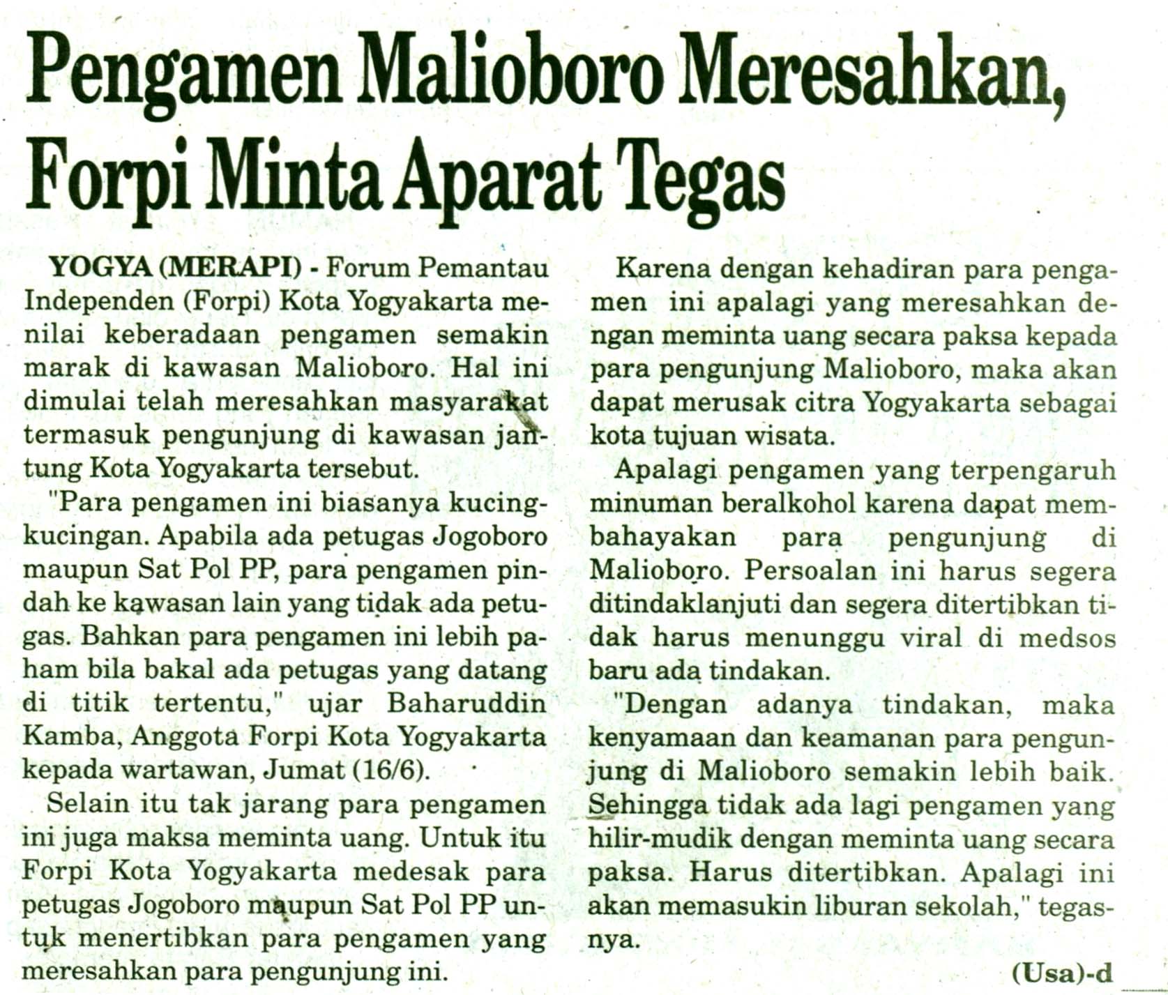Kliping jogja terbaru