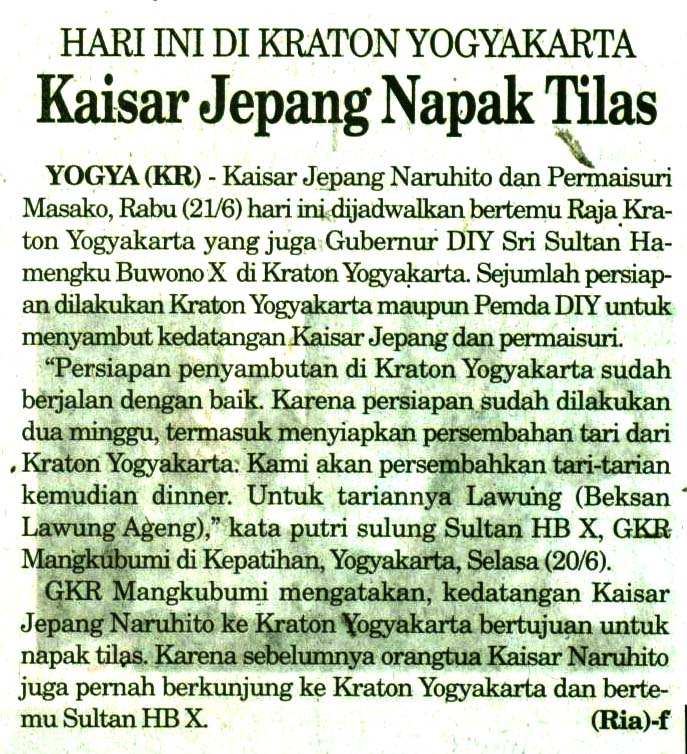 Kliping jogja terbaru