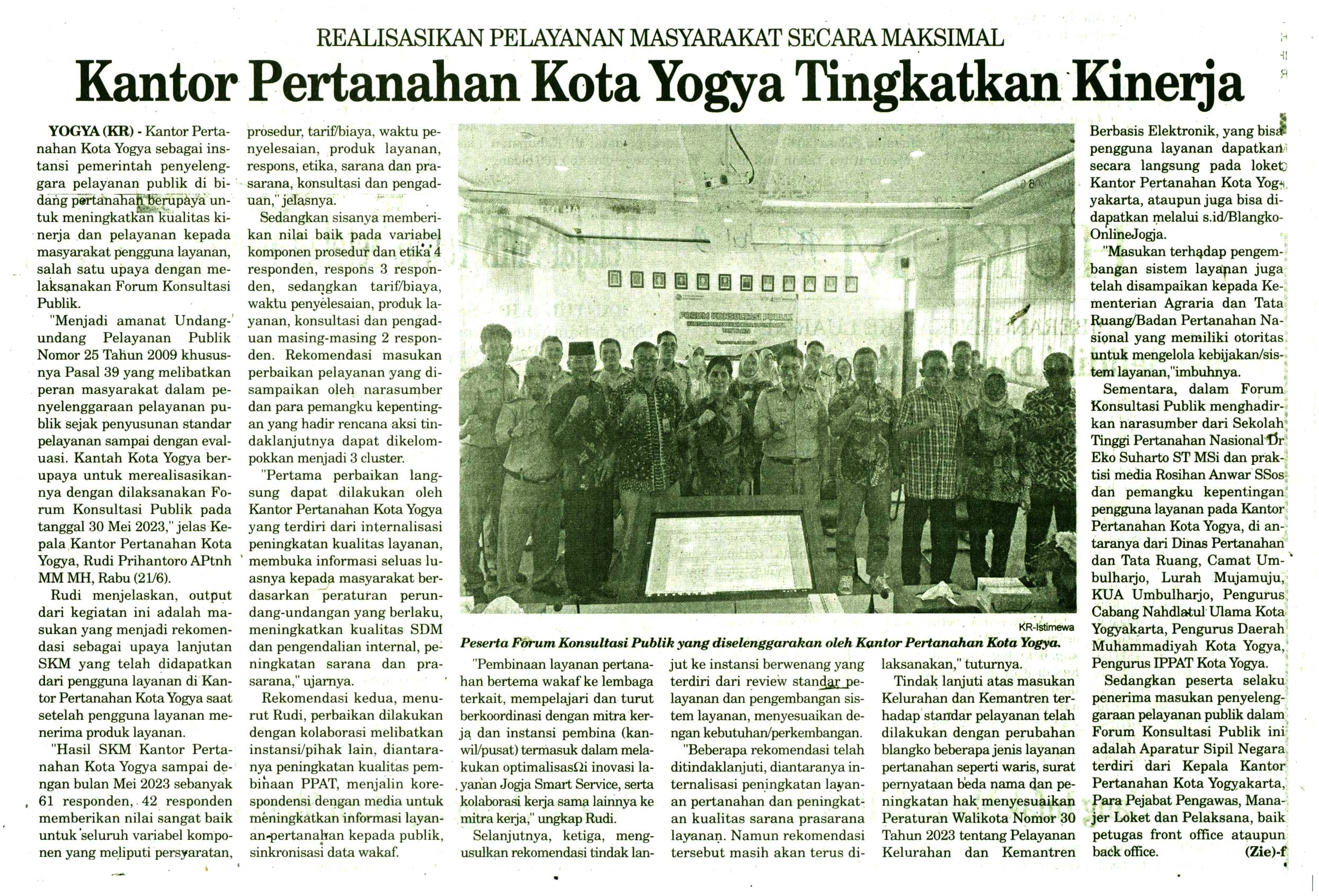 Kliping jogja terbaru