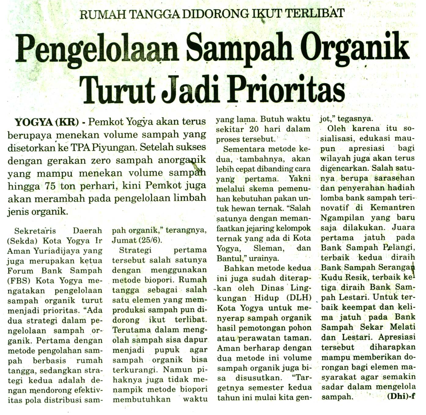 Kliping jogja terbaru