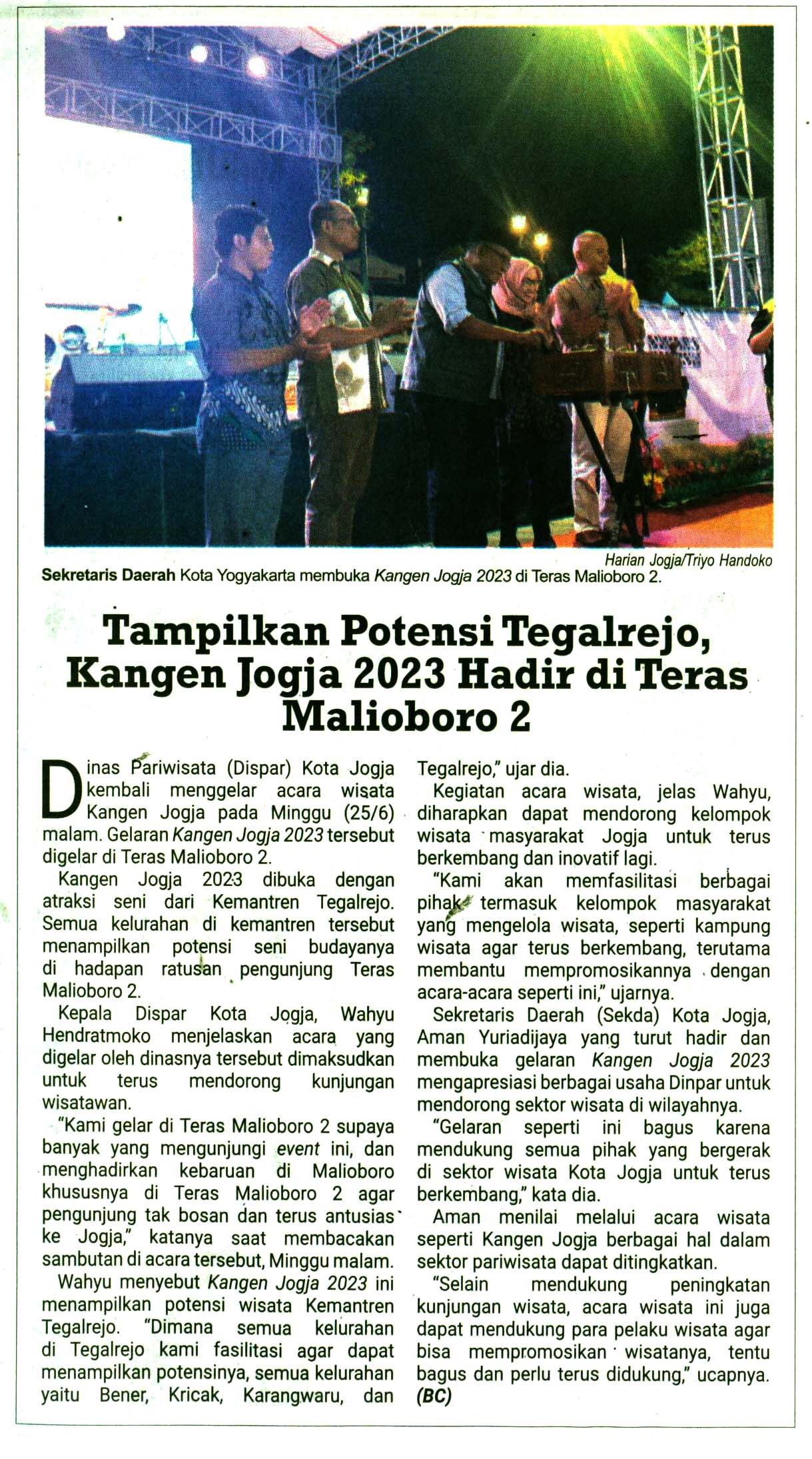 Kliping jogja terbaru