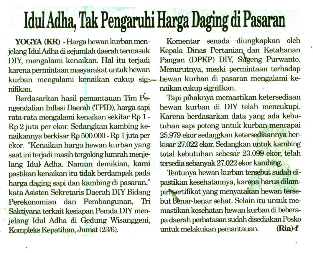 Kliping jogja terbaru