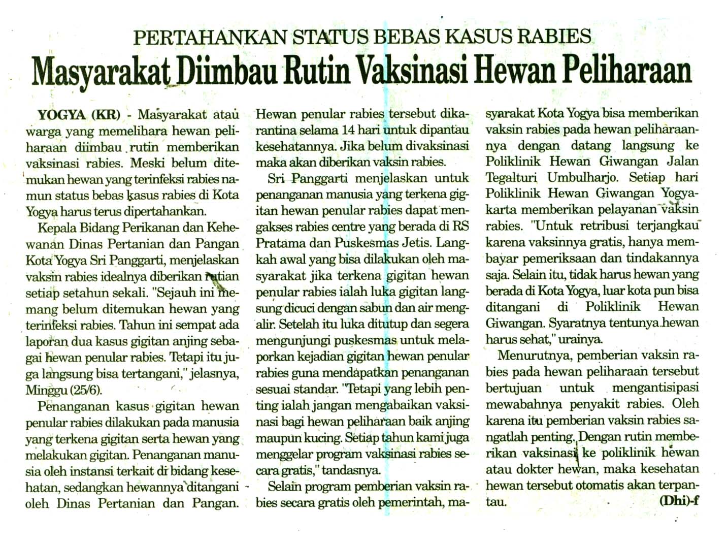 Kliping jogja terbaru