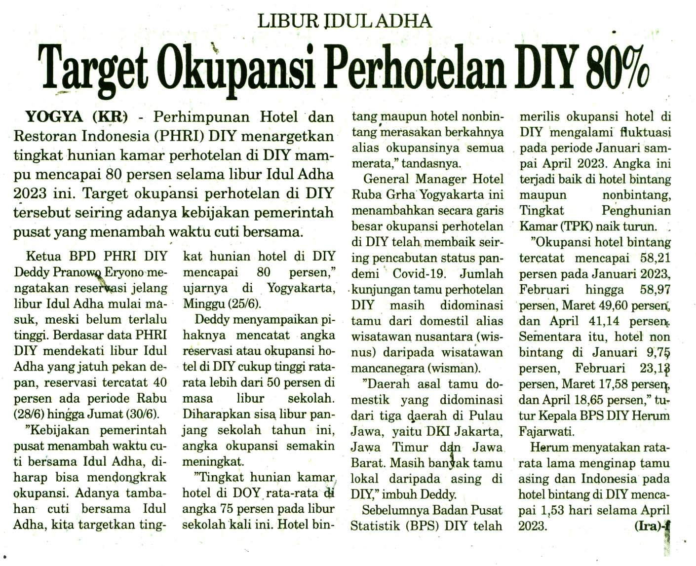 Kliping jogja terbaru