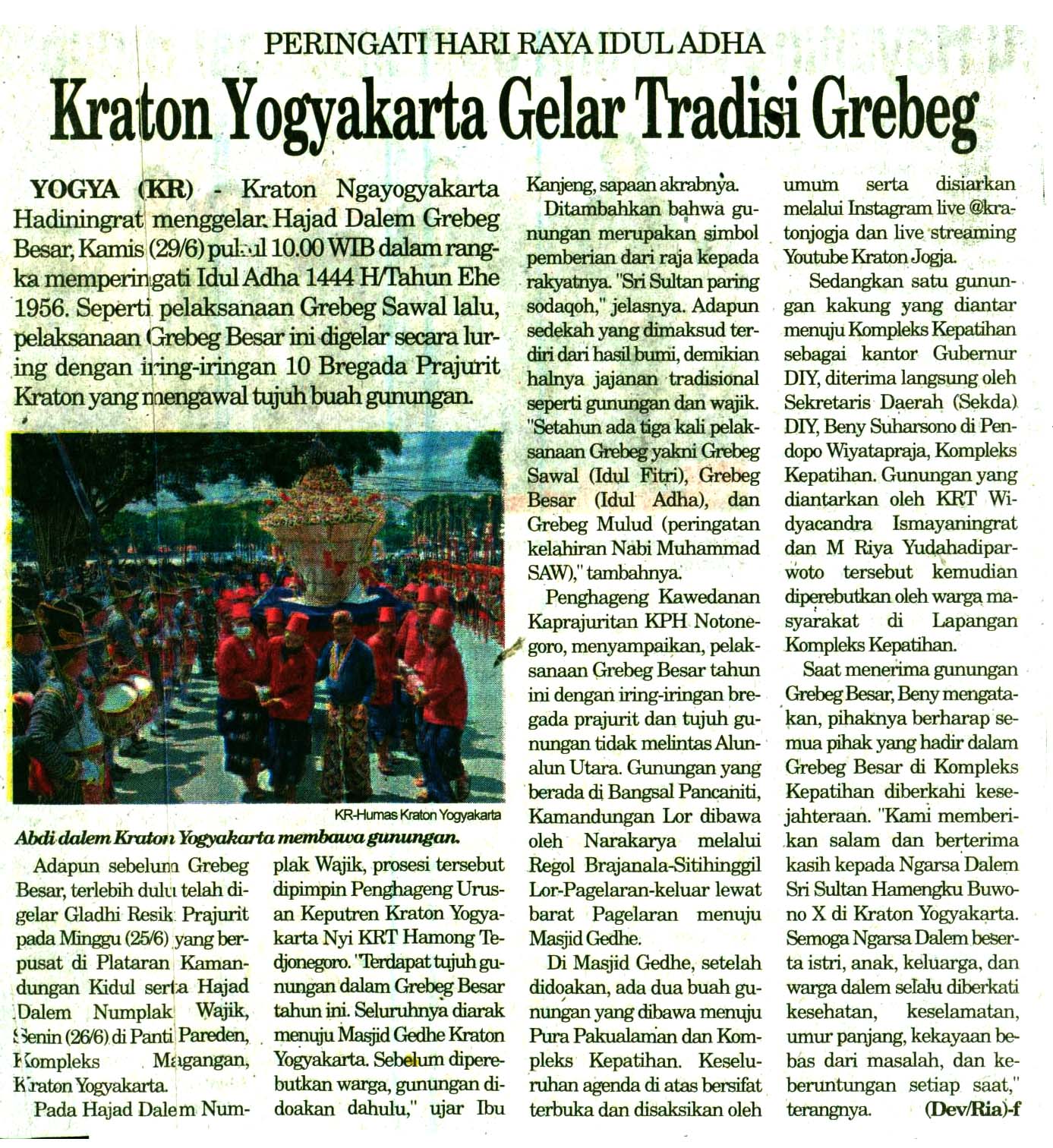 Kliping jogja terbaru