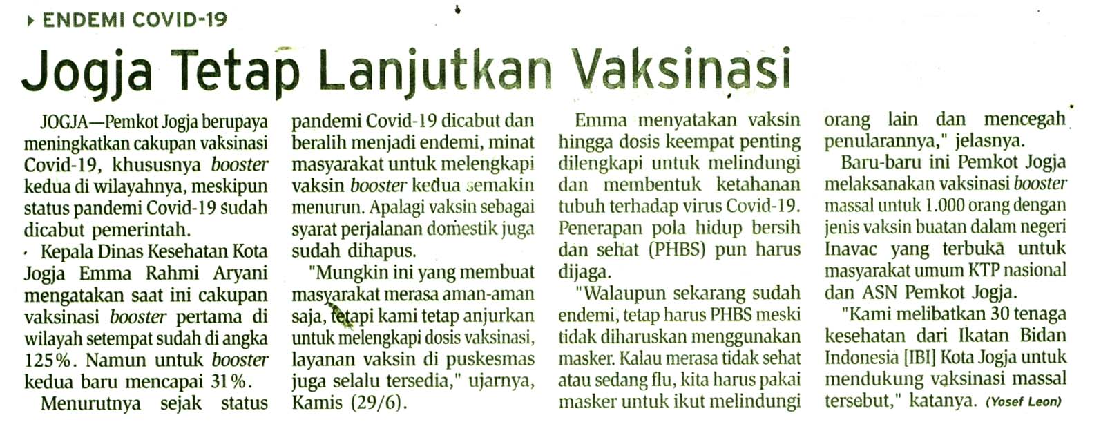 Kliping jogja terbaru