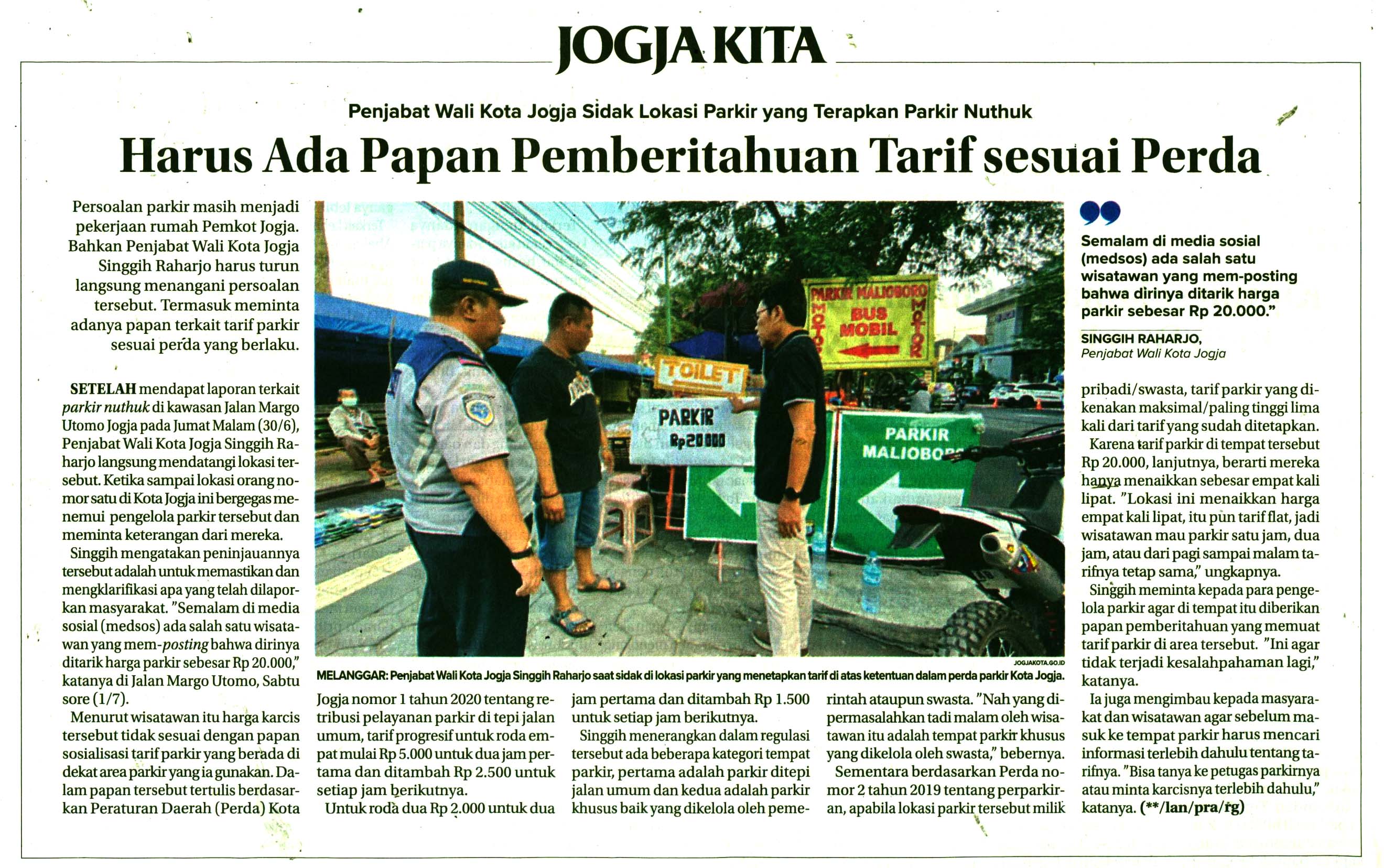 Kliping jogja terbaru
