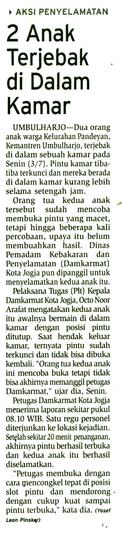Kliping jogja terbaru